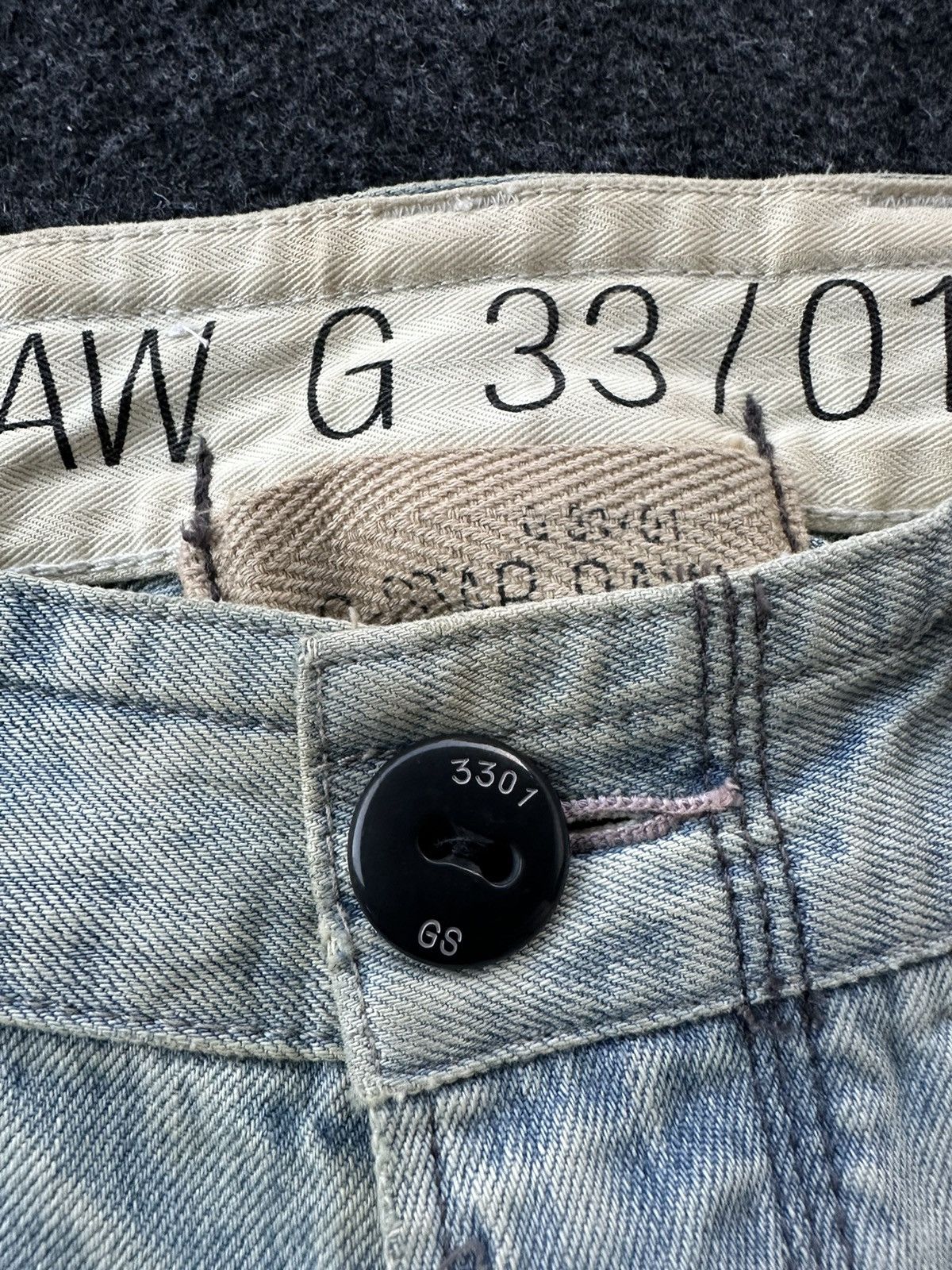 Beauty Beast × G-Star Gstar Raw G33/01 Distressed Denim D167 Size US 29 - 12 Thumbnail