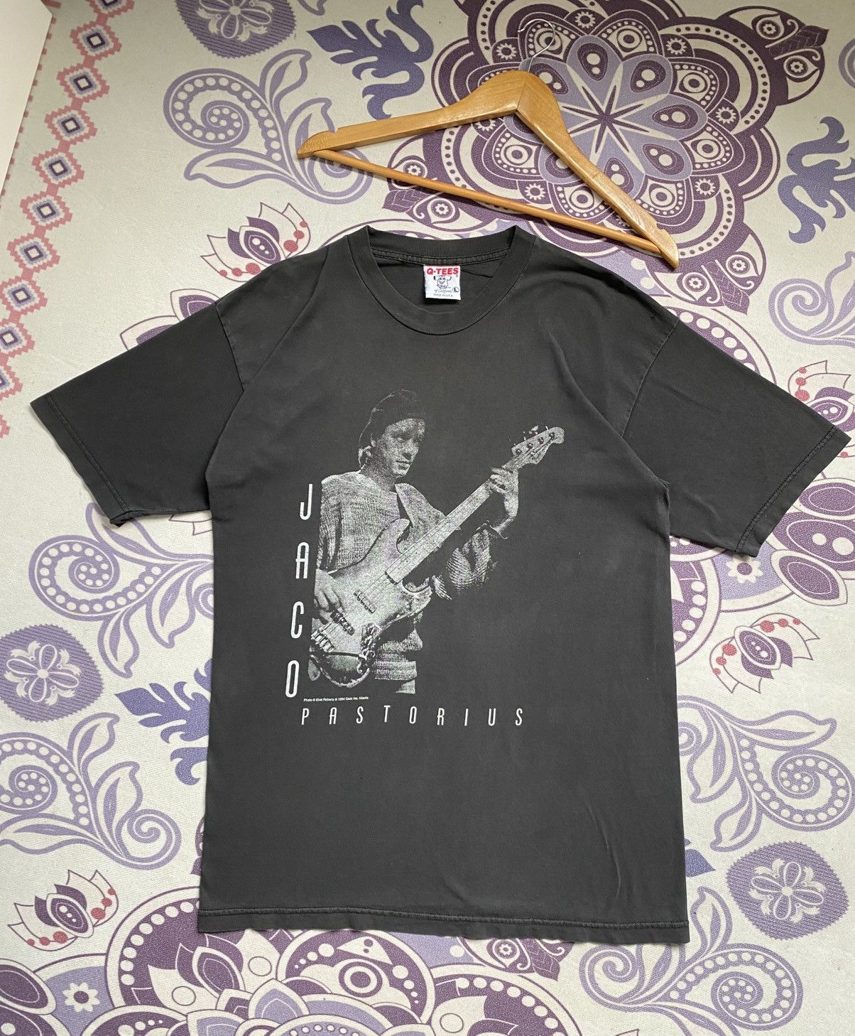 Vintage Rare🔥Vintage 90s Jaco Pastorius Shirt Big Logo Spell Out Size US L / EU 52-54 / 3 - 1 Thumbnail