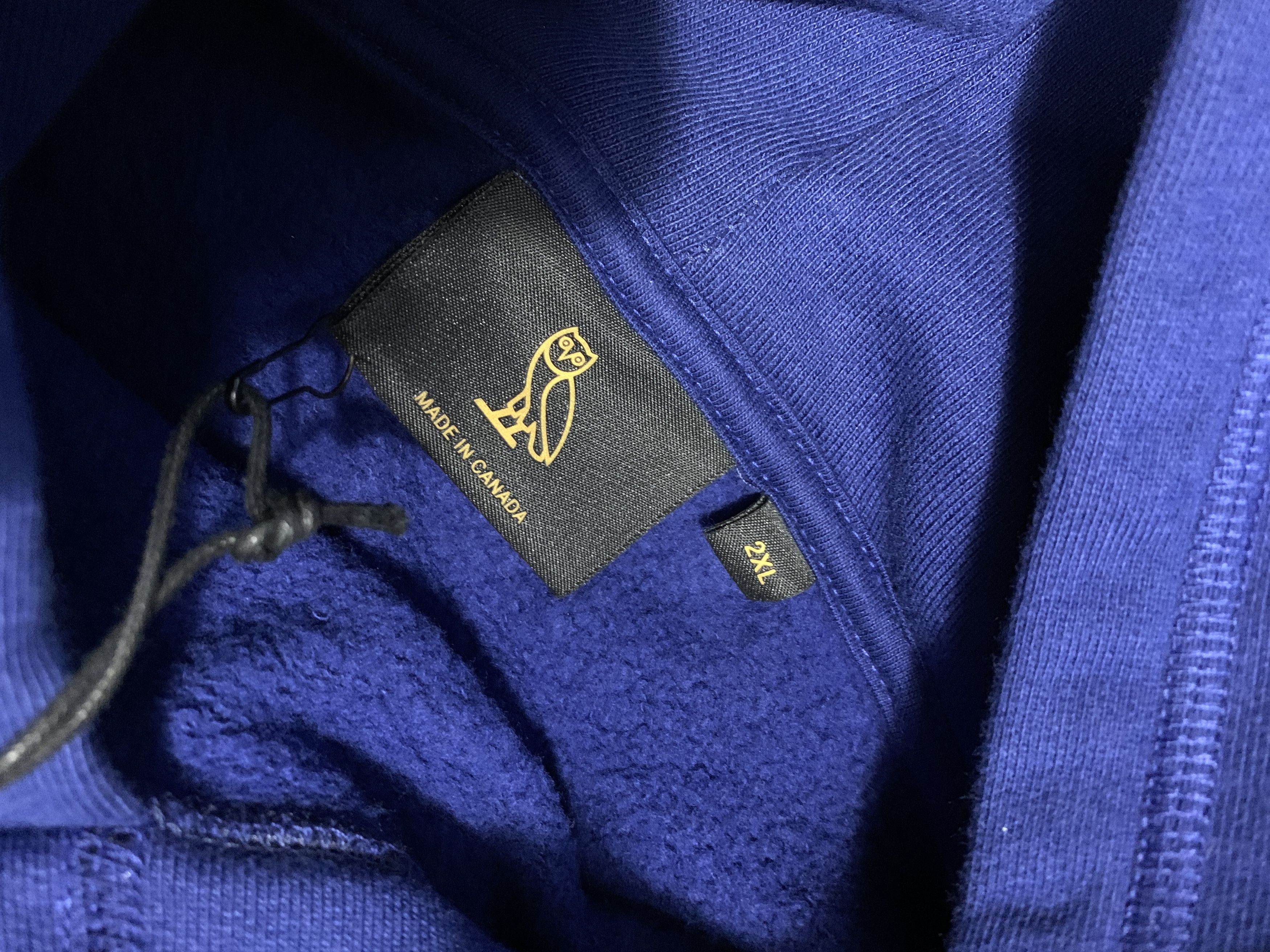 Drake OVOx NHL x TORONTO MAPLE LEAFS CLASSIC OWL HOODIE - BLUE Size US XXL / EU 58 / 5 - 4 Thumbnail