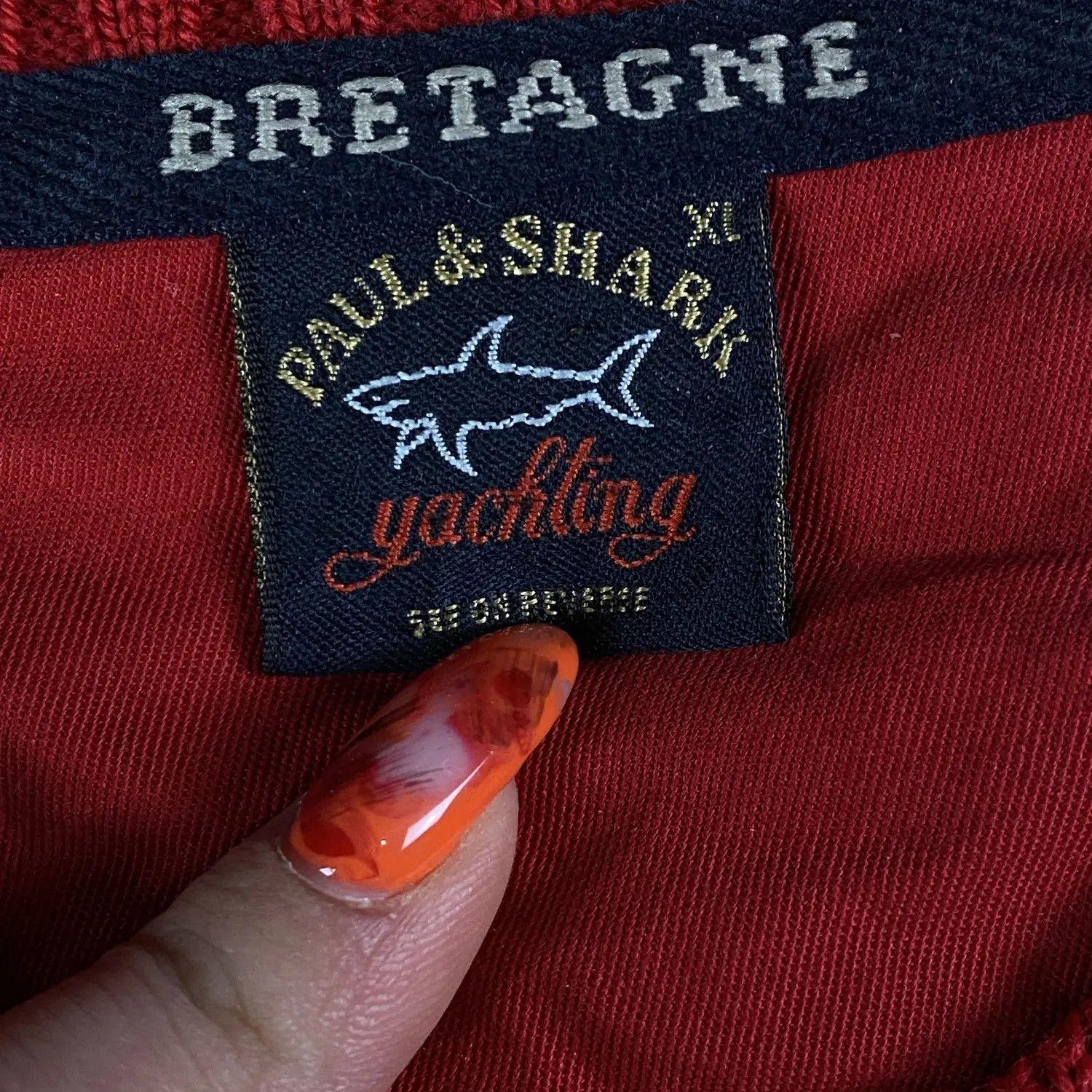 Paul & Shark Men’s Wool Vest Sweater Paul Shark Vintage Size XL Red Size US XL / EU 56 / 4 - 4 Thumbnail