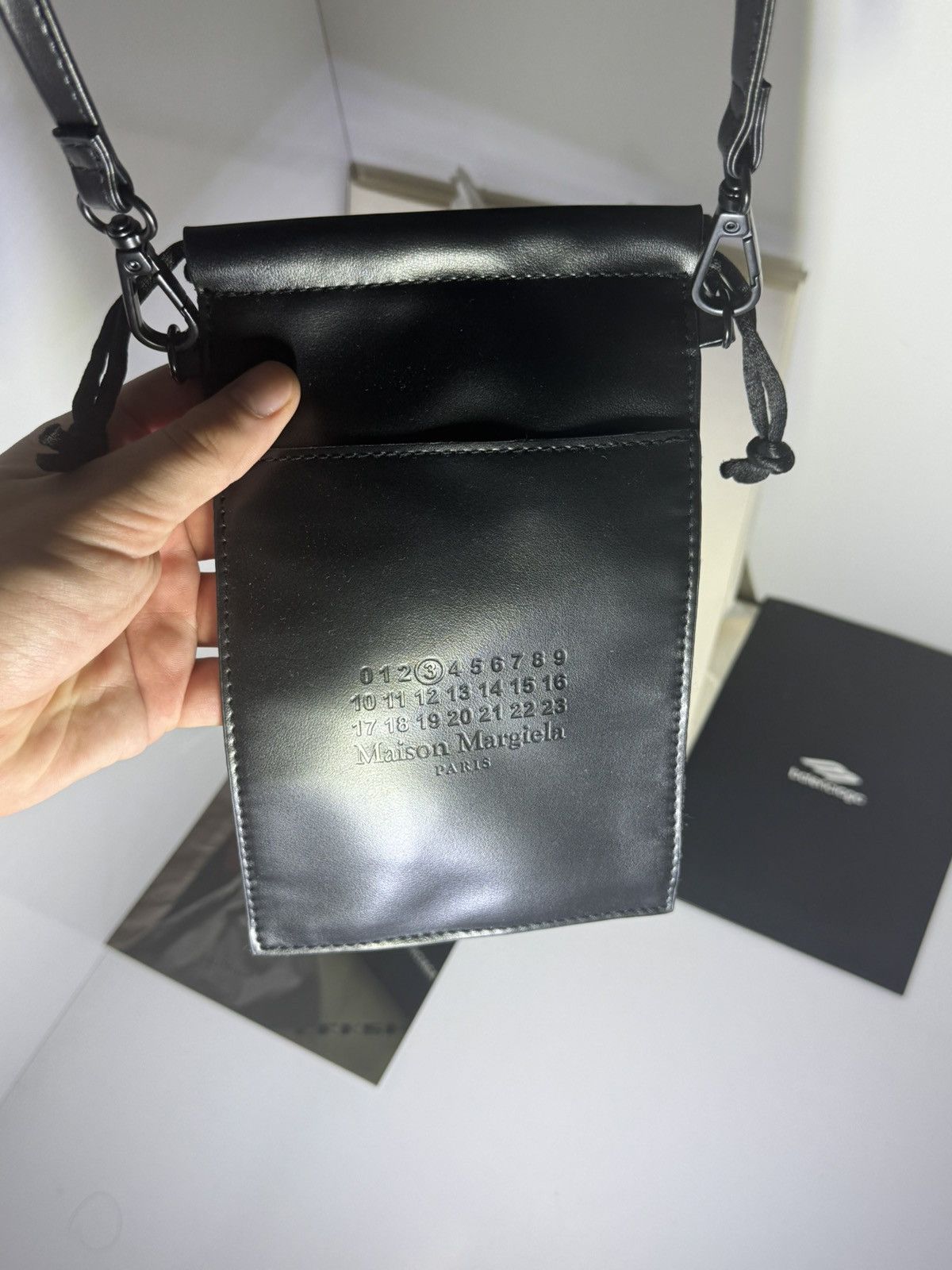 Maison Margiela ⛔️Maison margiela leather phone bag Size ONE SIZE - 1 Thumbnail