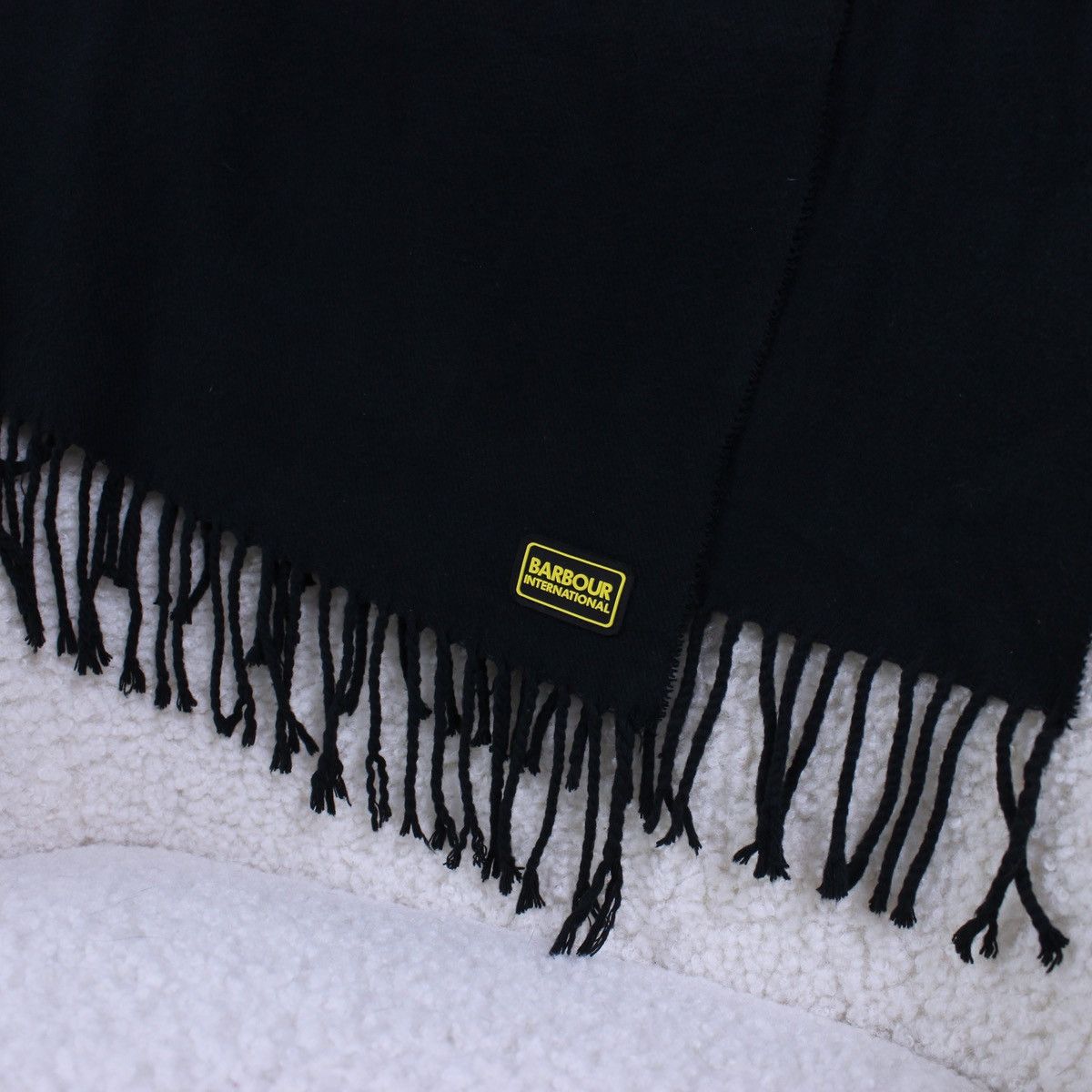 Barbour × Vintage Barbour International Wool Scarf Size ONE SIZE - 3 Thumbnail