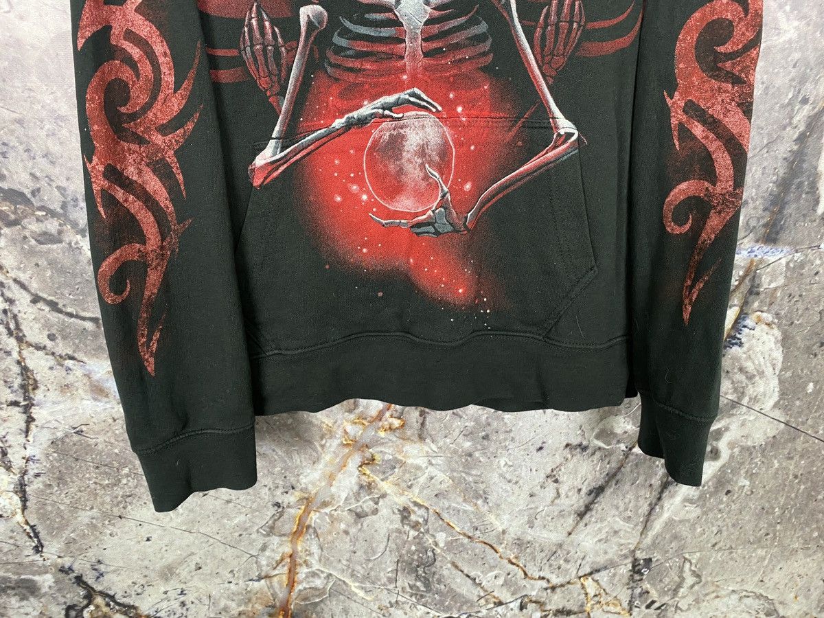 Band Tees Men’s Spiral Skeleton Hoodie Rare Vintage Size Large Size US M / EU 48-50 / 2 - 3 Thumbnail