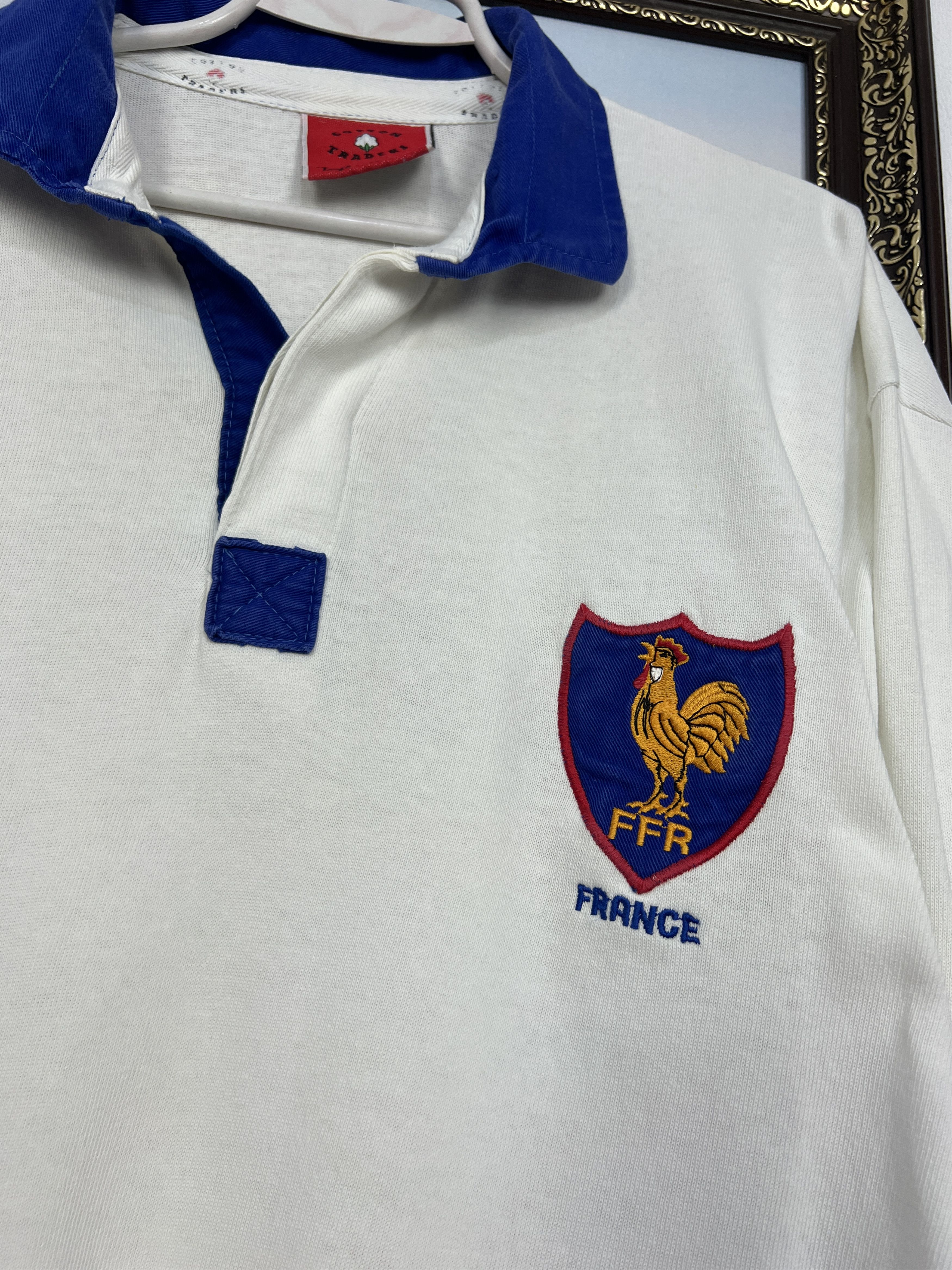 Cotton Traders Vintage Cotton Traders France Rugby Jersey FFR World Cup Size US XXL / EU 58 / 5 - 3 Thumbnail