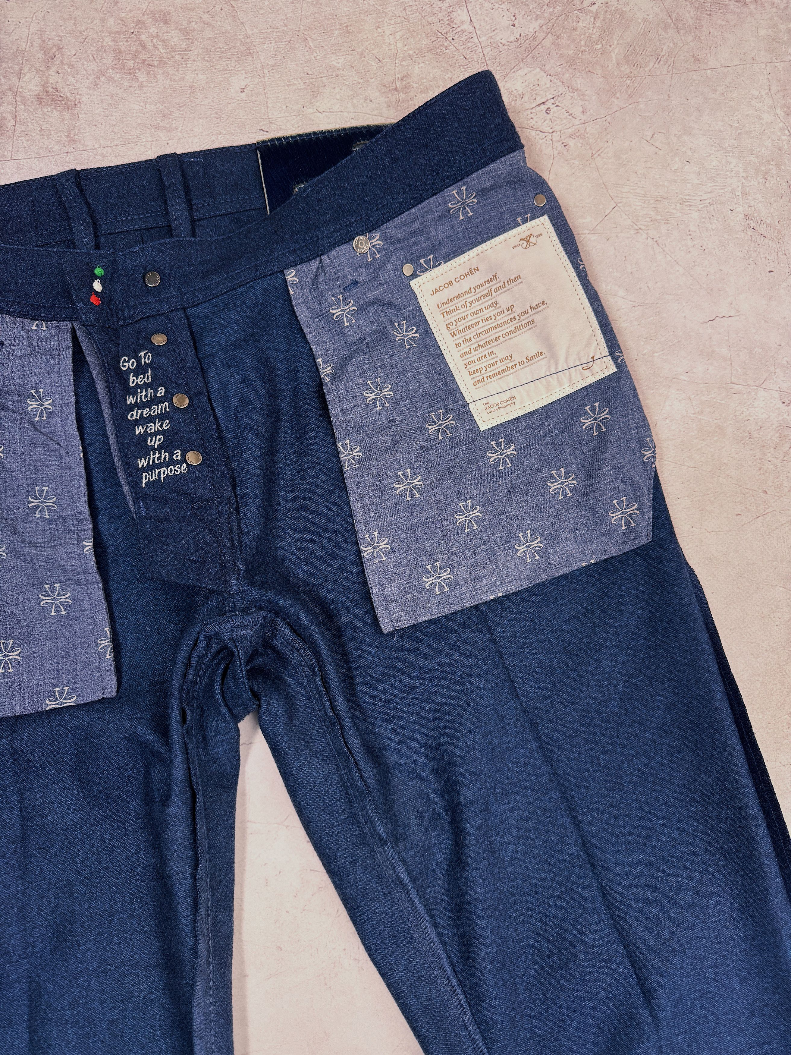 Jacob Cohen Jacob Cohen Wool Pants Trousers Style 622 Size US 33 - 22 Thumbnail