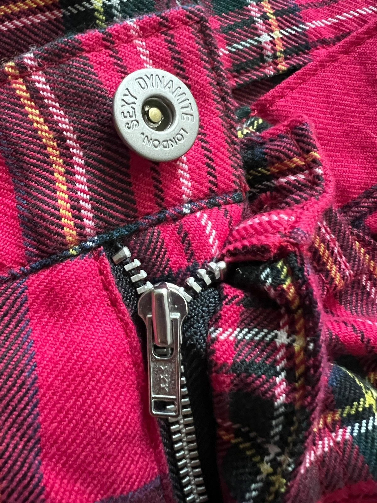 Seditionaries 1990s Sexy Dynamite London Tartan Seditionaries Pants Size US 30 / EU 46 - 7 Thumbnail