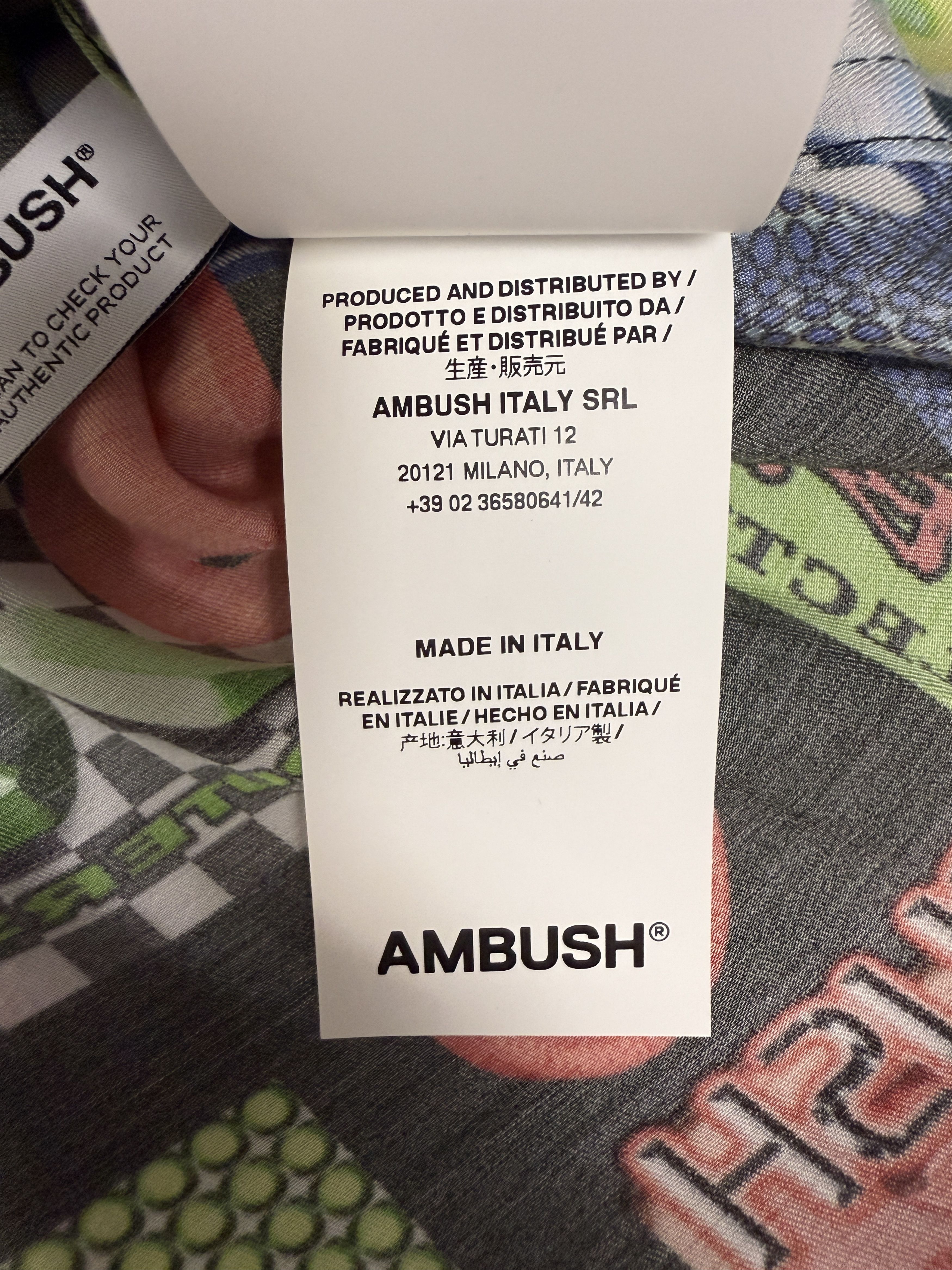 Ambush Design $825 Ambush Bowling Shirt Size US S / EU 44-46 / 1 - 13 Thumbnail