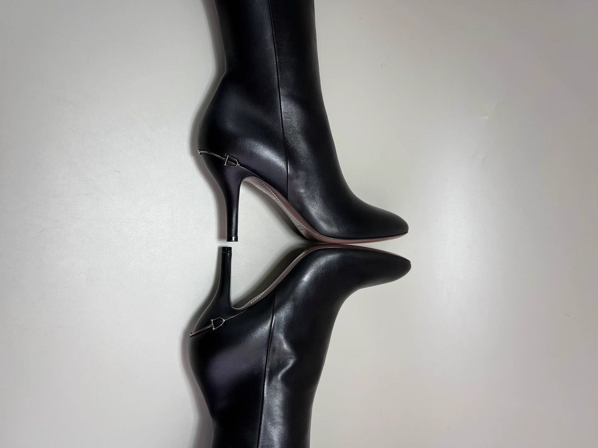 Gucci GUCCI Black Knee-High Boots Size US 7.5 / IT 37.5 - 4 Thumbnail