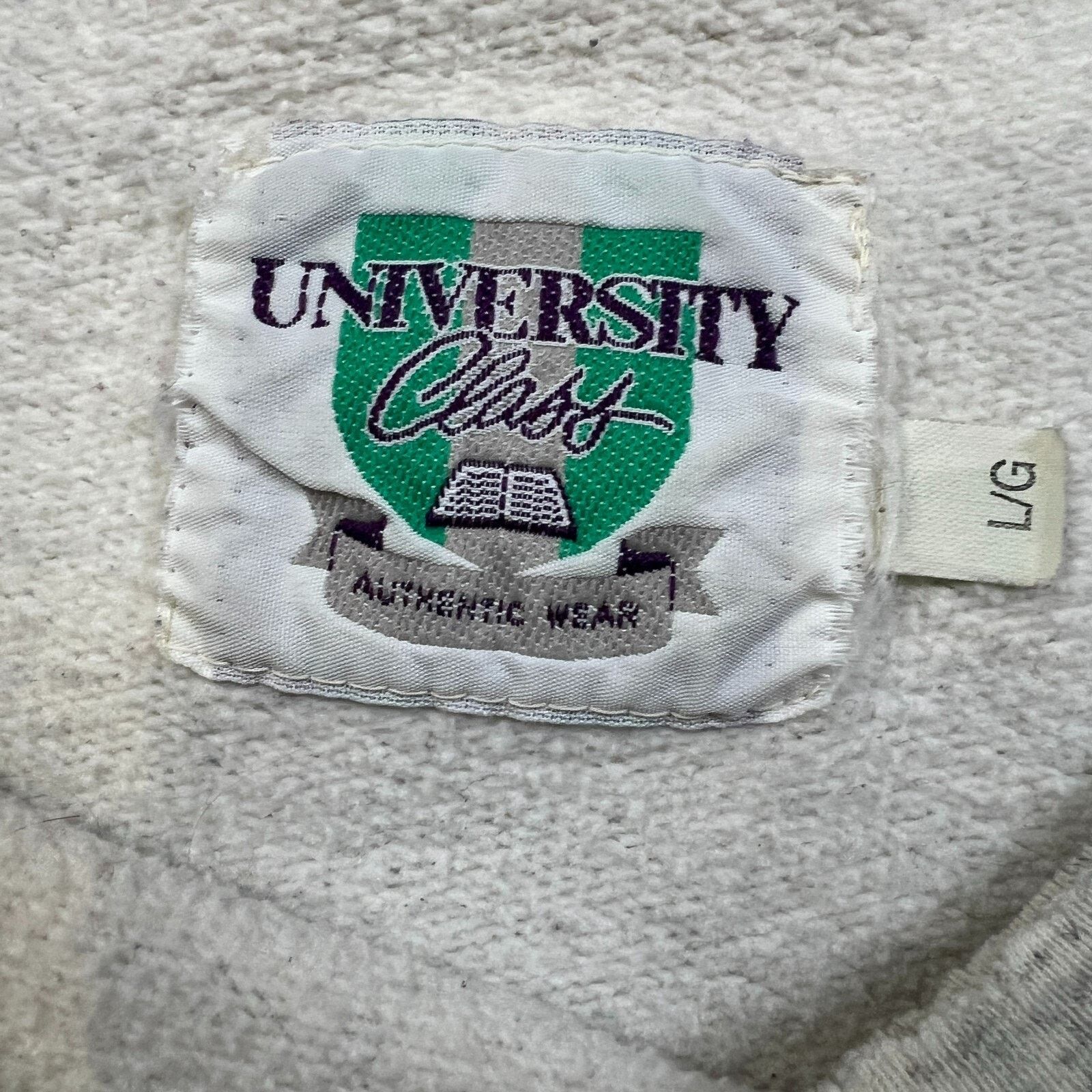Vintage Vintage 90s Harvard University Sweatshirt League Distressed Size US L / EU 52-54 / 3 - 11 Thumbnail