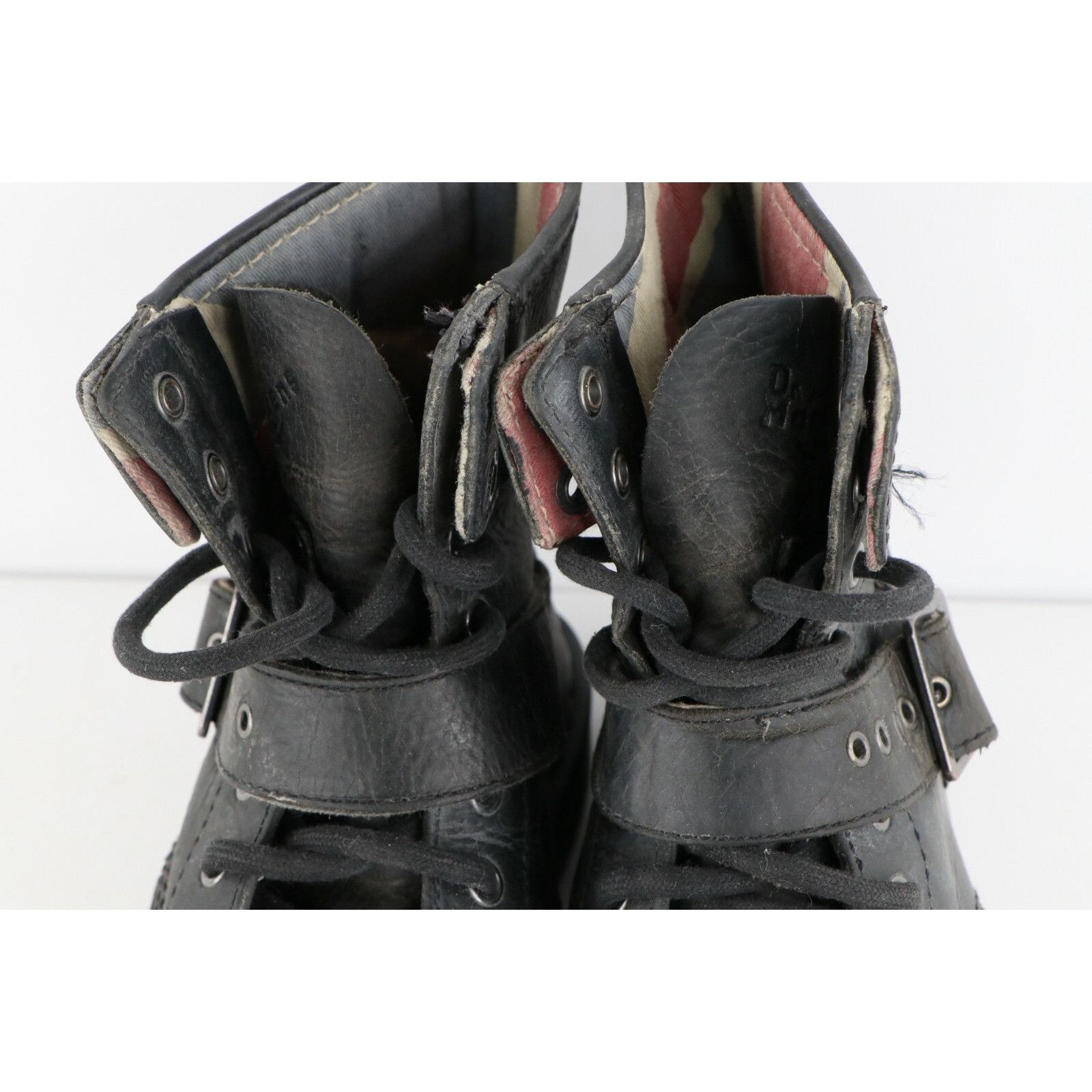 Dr. Martens × Vintage Vintage Dr Martens Distressed Triumph 8 Eyelet Leather Boots Size US 6 / IT 36 - 4 Thumbnail