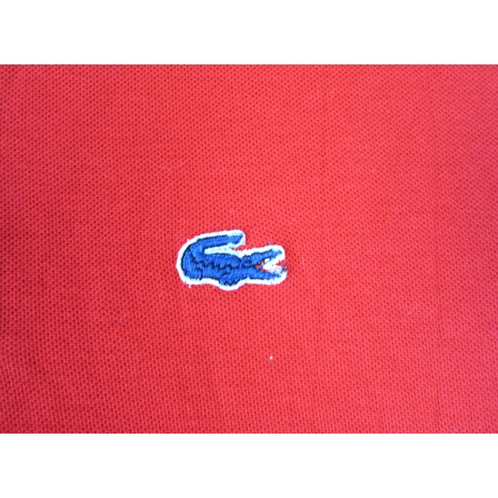 Lacoste Lacoste Polo Shirt Mens M Red Vintage 60s 70s Golf Tennis Short Sleeve Button Collared 90s Classic Shirt Mens Red Vintage Lacoste Polo Size US M / EU 48-50 / 2 - 3 Thumbnail