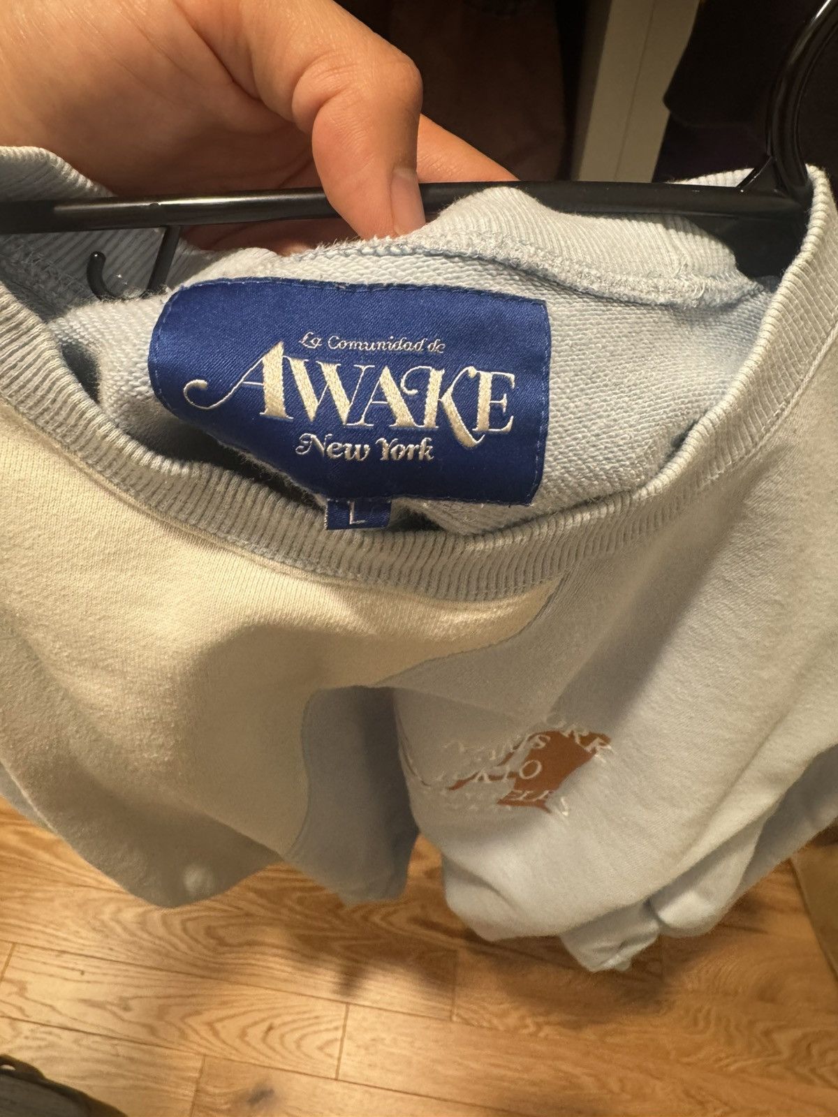 Awake NY Awake NYC blue two tone sweater Size US L / EU 52-54 / 3 - 4 Thumbnail