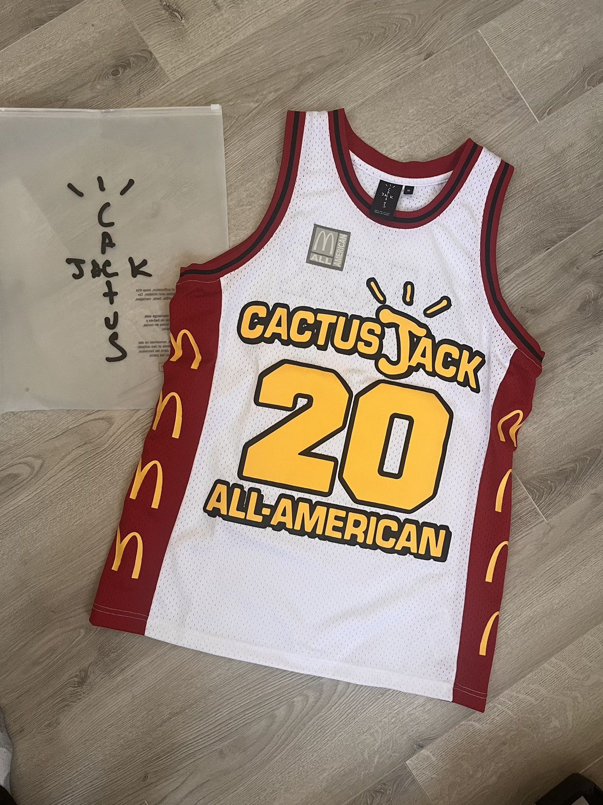 Travis Scott Cactus Jack All-American basketball Jersey | Grailed