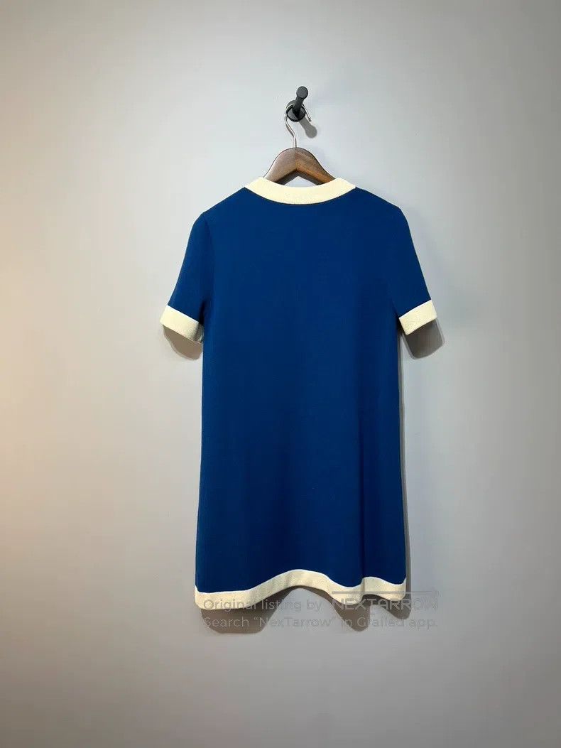 Gucci Gucci Double G blue and white colour-matched dress Size XL / US 12-14 / IT 48-50 - 2 Thumbnail