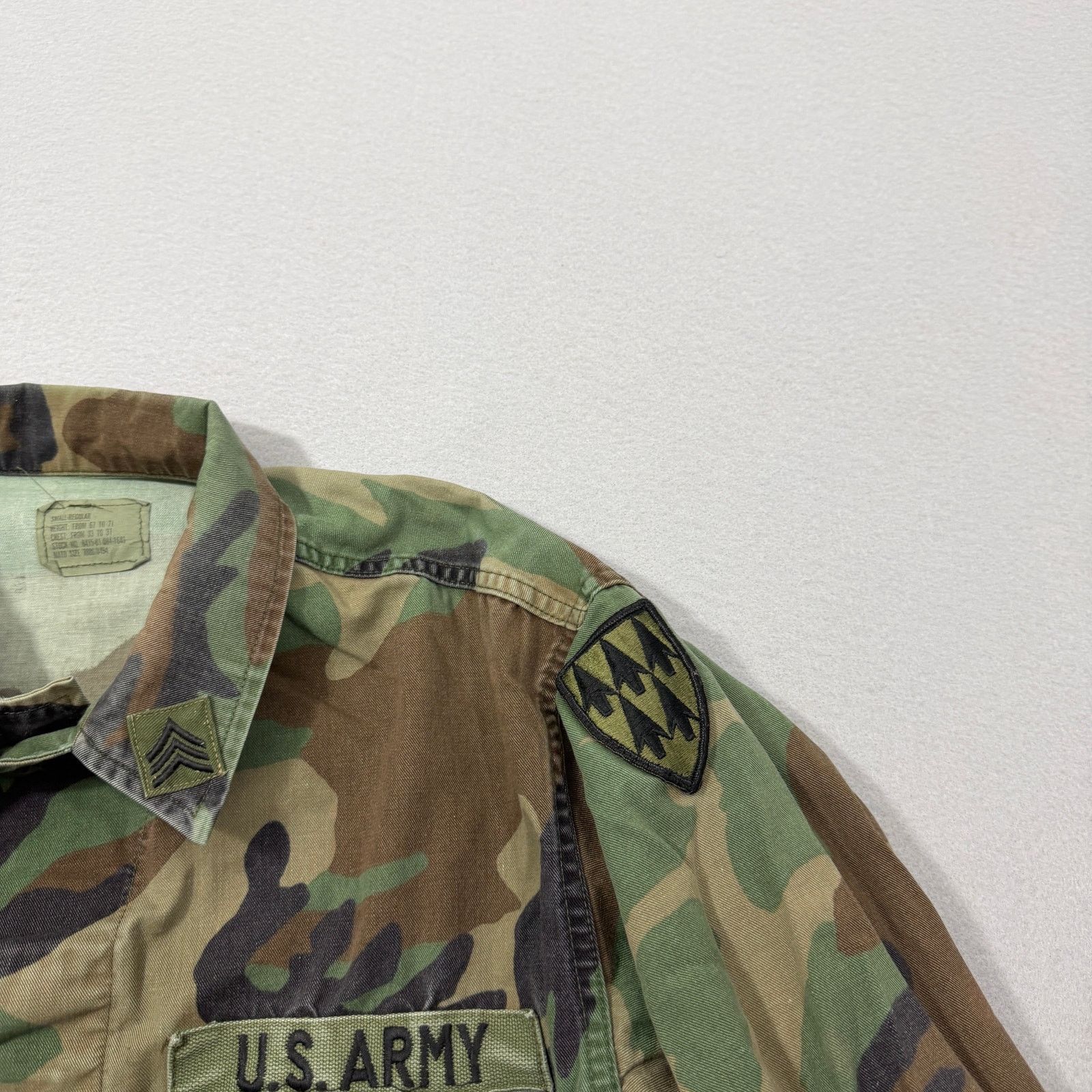 Vintage Vintage US Marines Military Shirt Jacket Men's Small Shacket Size US S / EU 44-46 / 1 - 4 Thumbnail