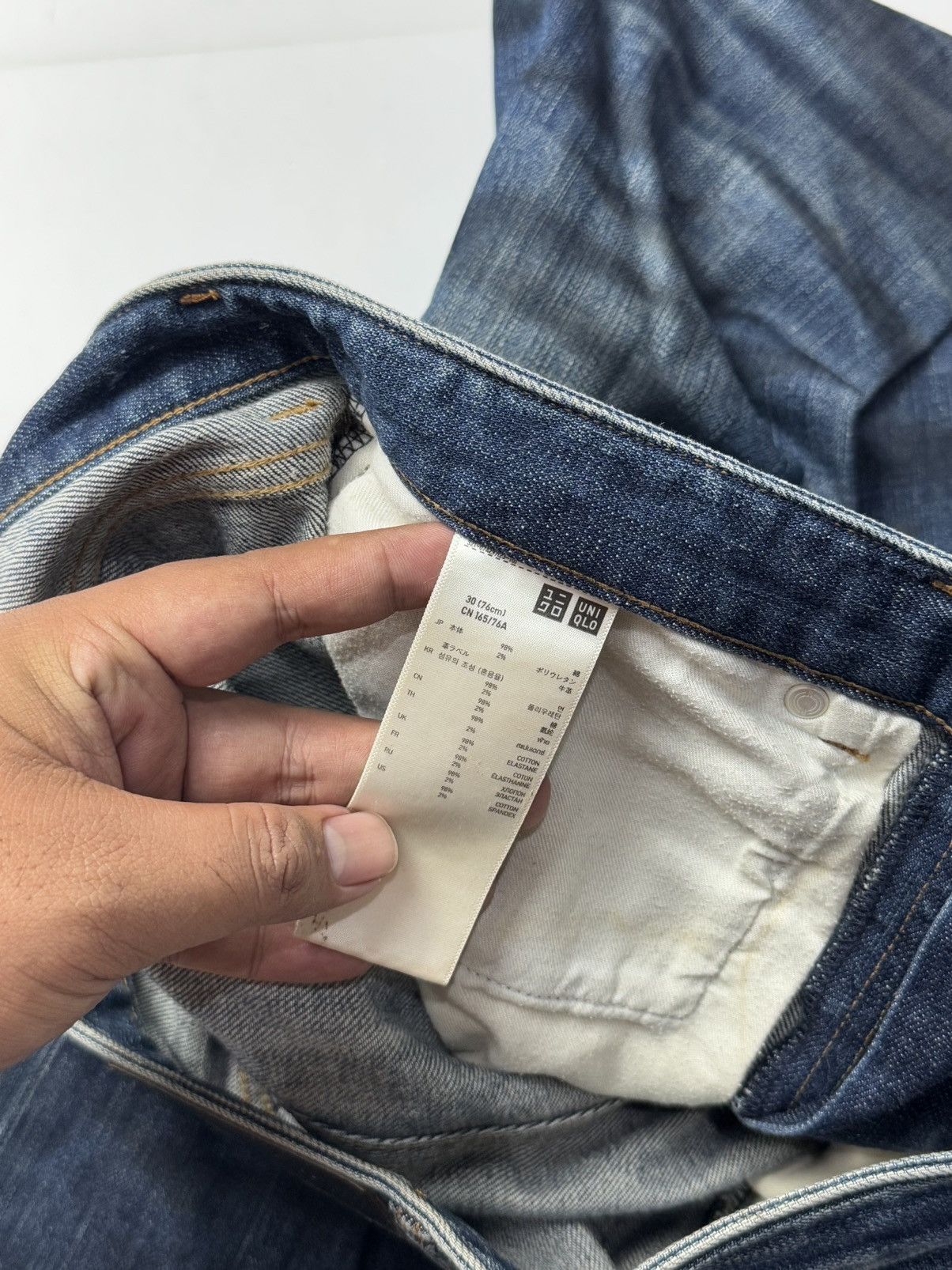 Japanese Brand Undercover Distressed Denim Size US 30 / EU 46 - 9 Thumbnail