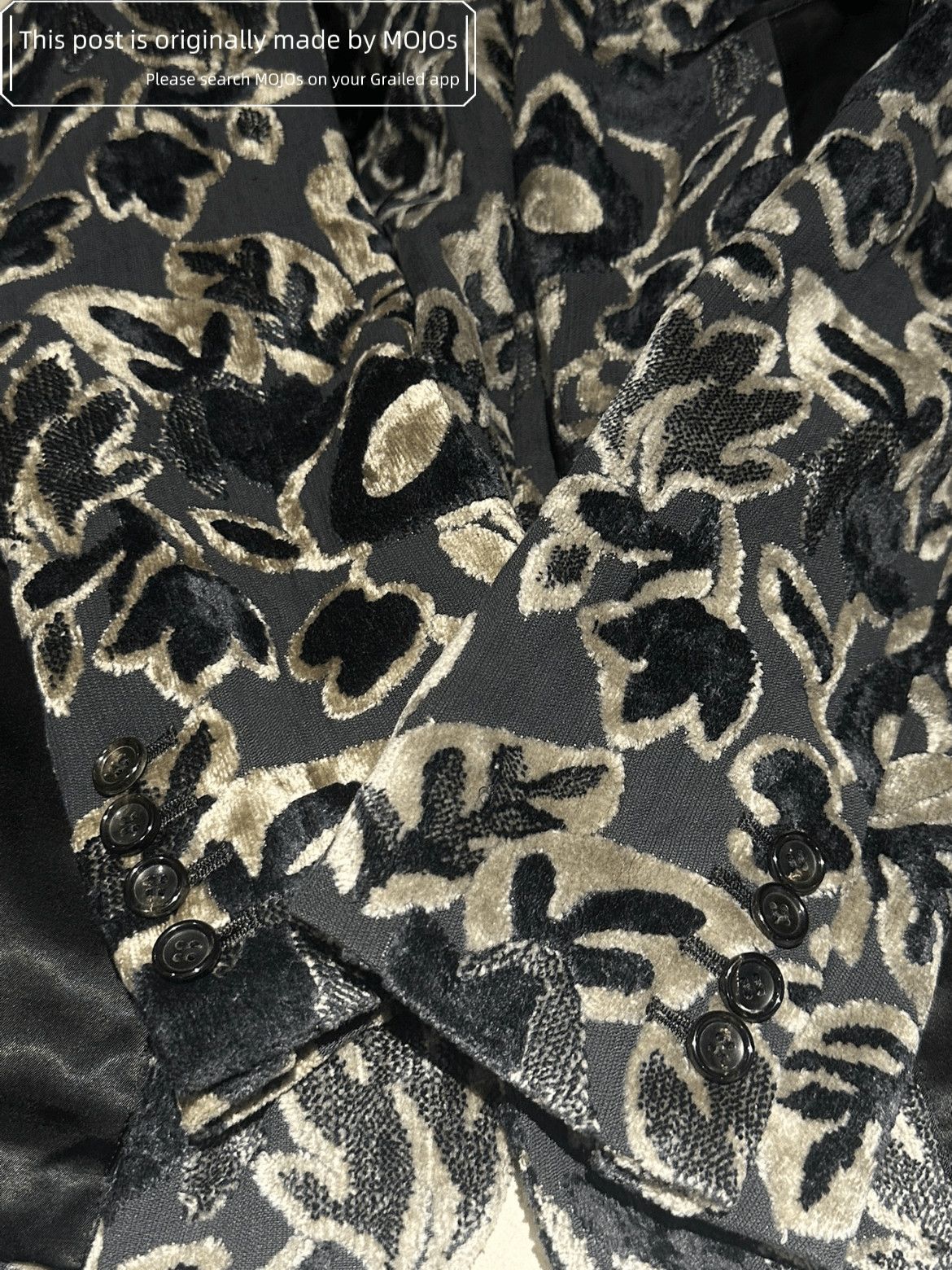 Junya Watanabe Junya Watanabe 19AW Runway Flower Pattern Joint Jacket Size US S / EU 44-46 / 1 - 7 Thumbnail