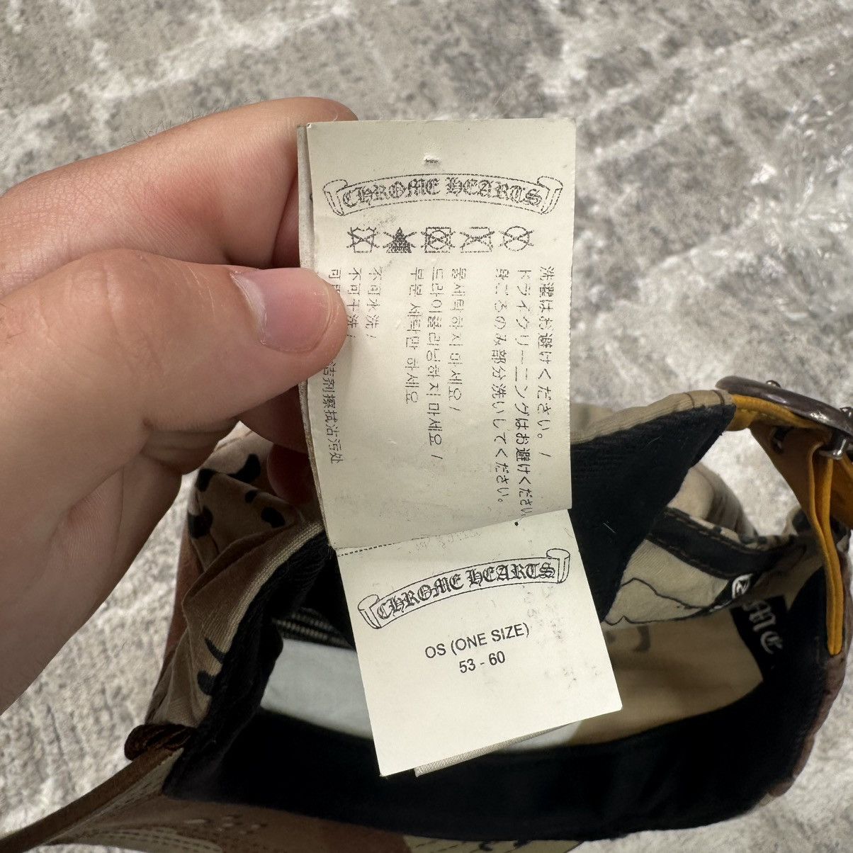 Chrome Hearts Matty boy sex records camo leather patch gunslinger hat Size ONE SIZE - 18 Thumbnail