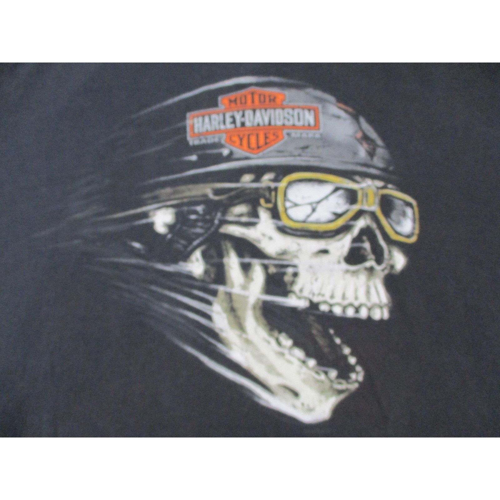Harley Davidson Vintage 1990s Harley Davidson Barnett El Paso Skull Mens 2XL Size US XXL / EU 58 / 5 - 1 Thumbnail
