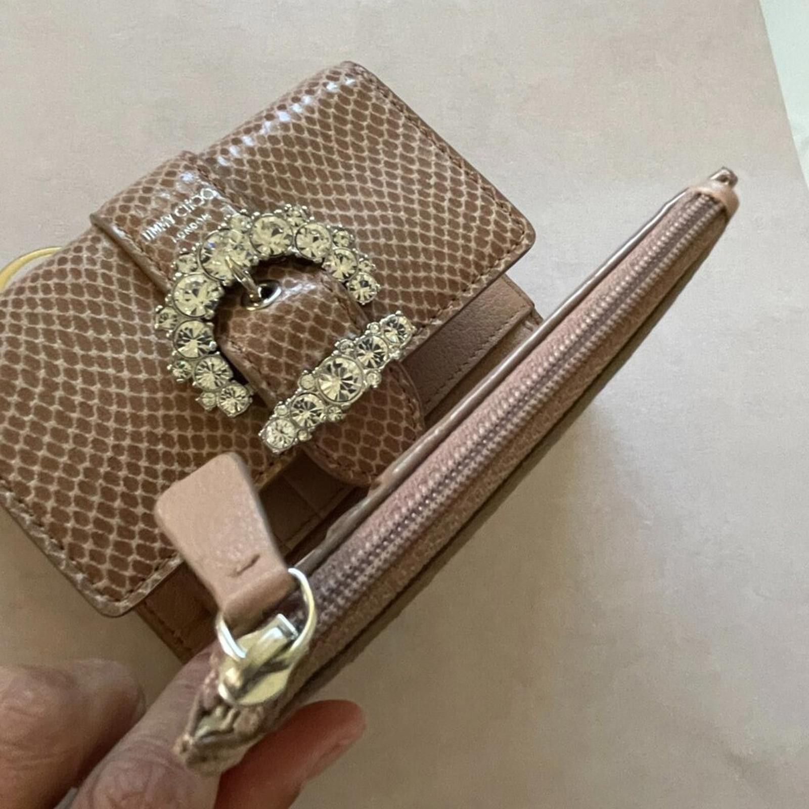Jimmy Choo NWT jimmy choo cheri wallet lizard small wallet Size ONE SIZE - 5 Thumbnail
