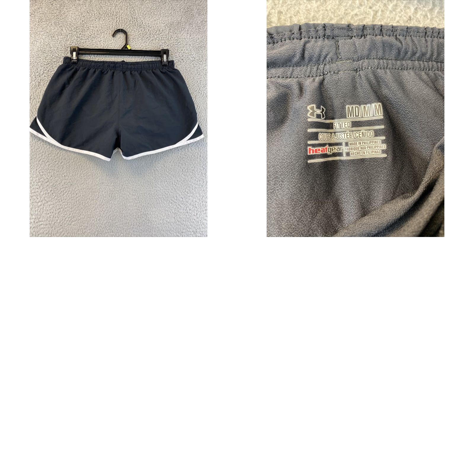 Under Armour Under Armour Women Athletic Shorts Running Drawstring Heatgear Black M / 91-43 Size 32" / US 10 / IT 46 - 8 Thumbnail