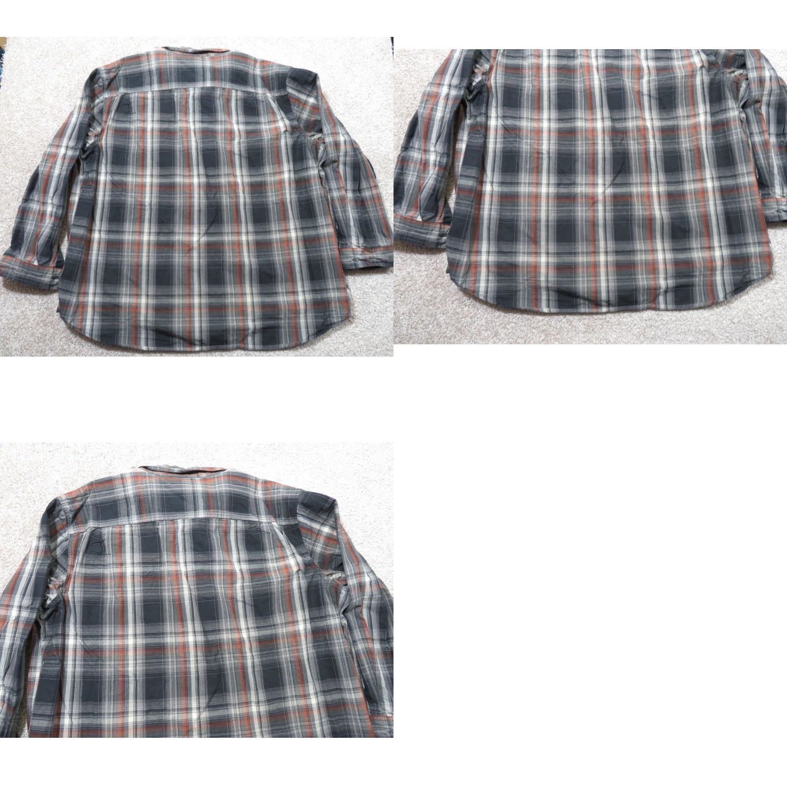 Carhartt Carhartt Shirt Mens 4XL Brown Plaid Flannel Long Sleeve Original Fit Workwear Size US XXL / EU 58 / 5 - 8 Thumbnail