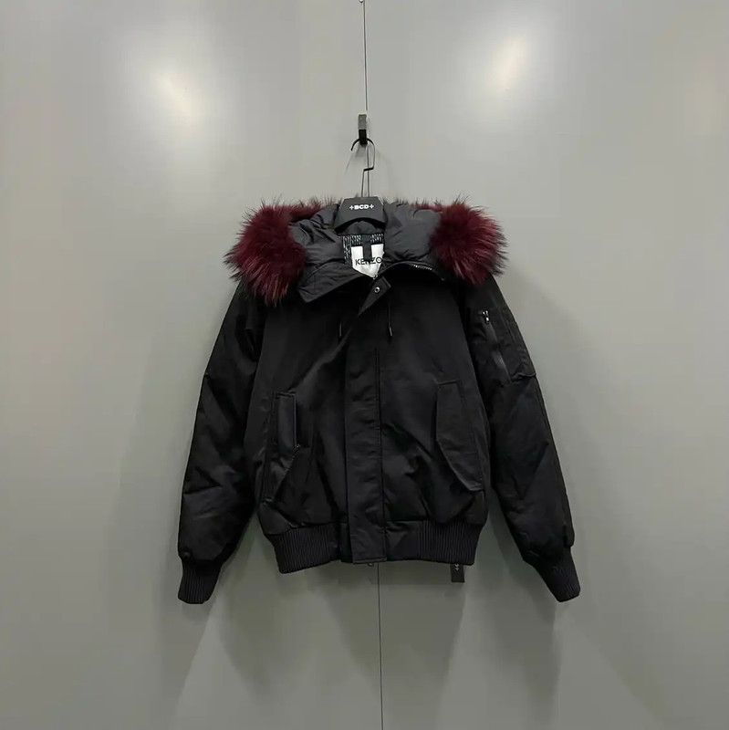 Kenzo KENZO Spring Autumn Black Cotton Jacket 0089 Size M / US 6-8 / IT 42-44 - 1 Thumbnail