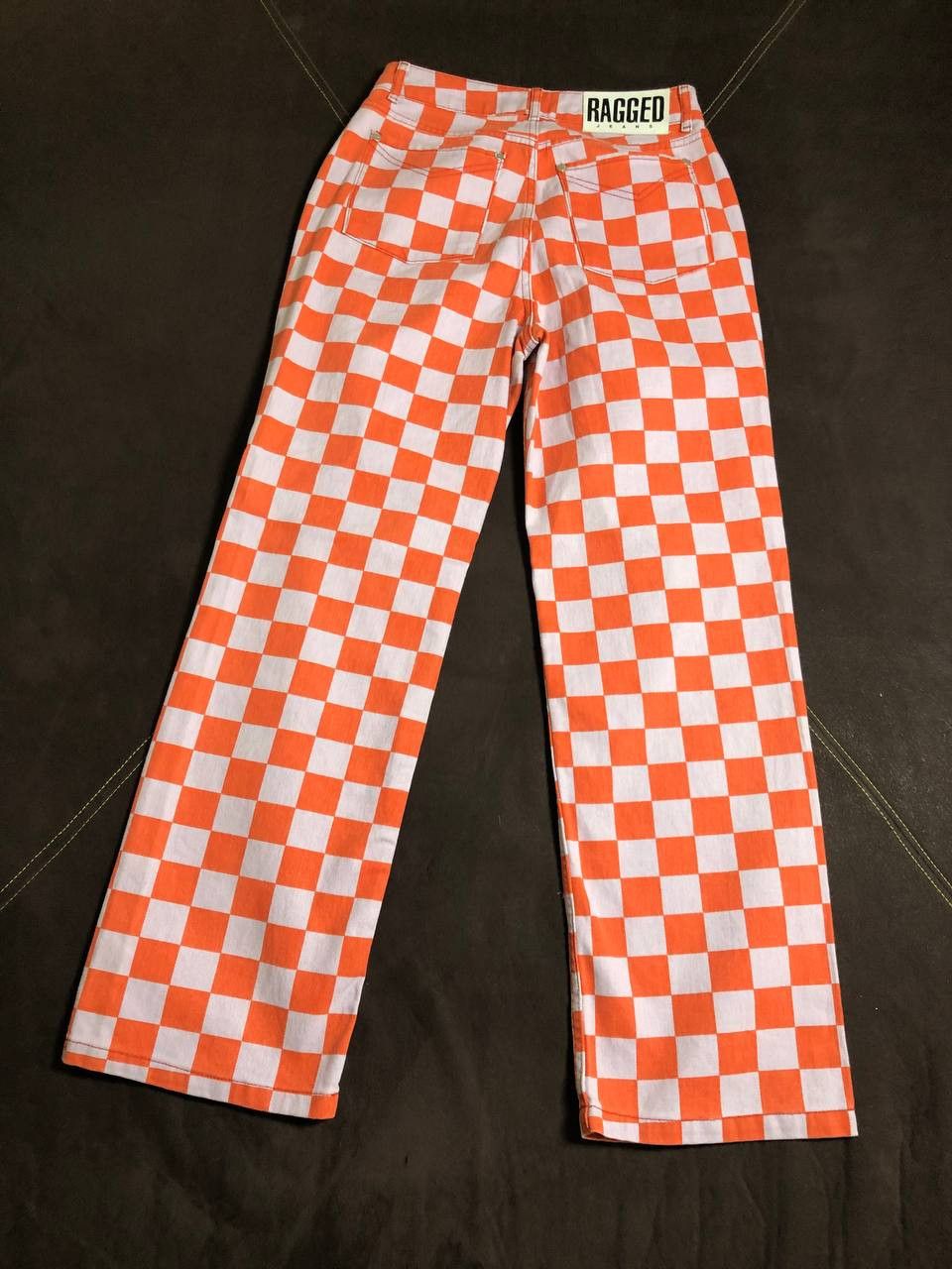 The Ragged Priest The Ragged Priest checkerboard straight leg jeans Size 28" / US 6 / IT 42 - 12 Thumbnail