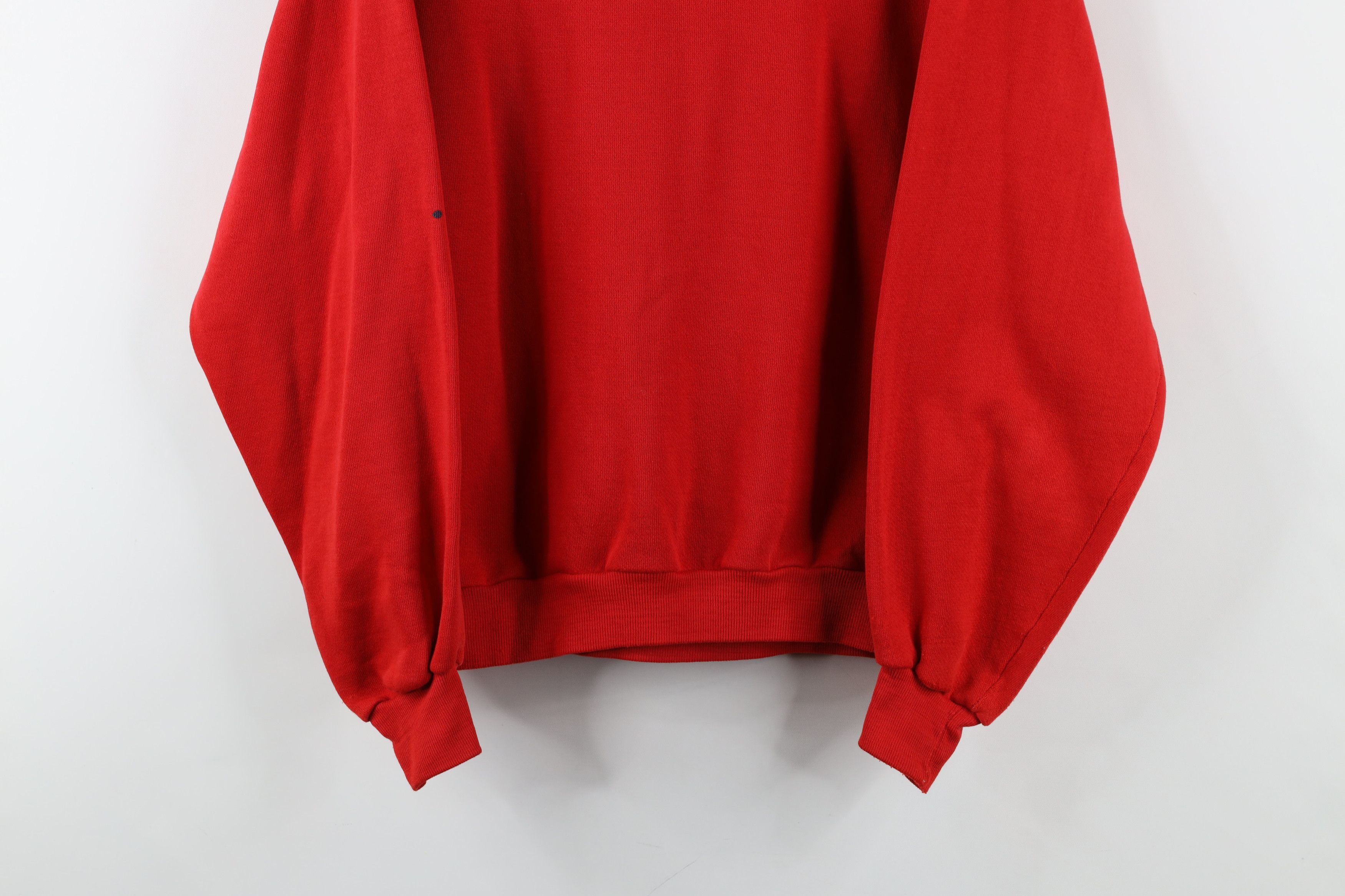 Russell Athletic × Vintage Vintage 70s Russell Athletic Crewneck Sweatshirt Red USA Size S / US 4 / IT 40 - 3 Thumbnail