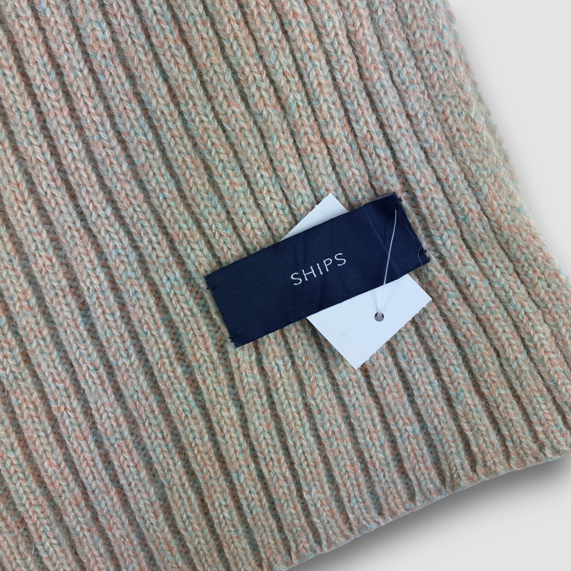 SHIPS Vintage Ships Scarf Muffler Wool Cashmere Scarves Size ONE SIZE - 4 Thumbnail