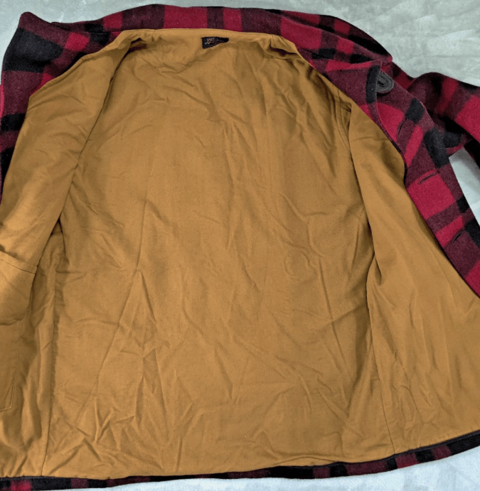 L.L. Bean Vintage 50s L.L. Bean Buffalo Plaid Mackinaw Hunting Coat Size US L / EU 52-54 / 3 - 7 Thumbnail
