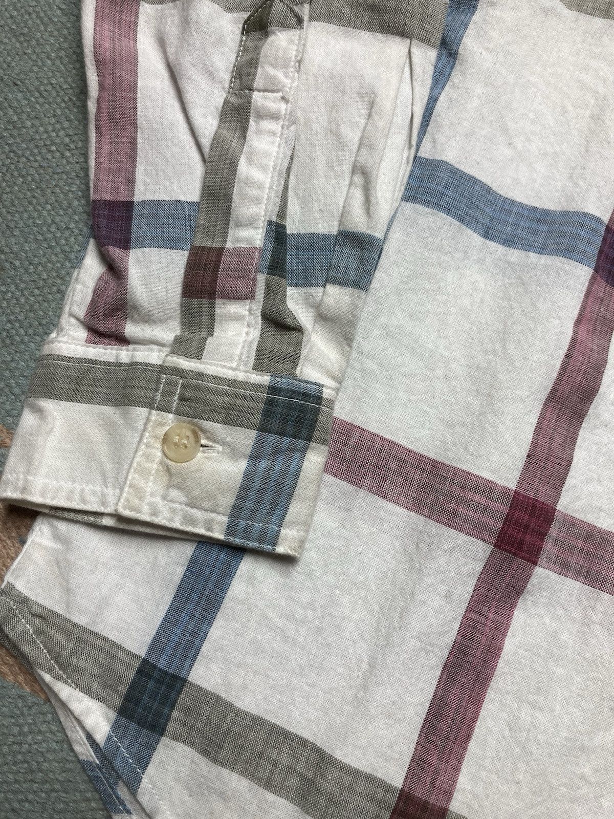 Vintage × Wrangler Vtg wrangler blues button shirt western plaid women’s XXL Size XXL / US 16-18 / IT 52-54 - 2 Thumbnail