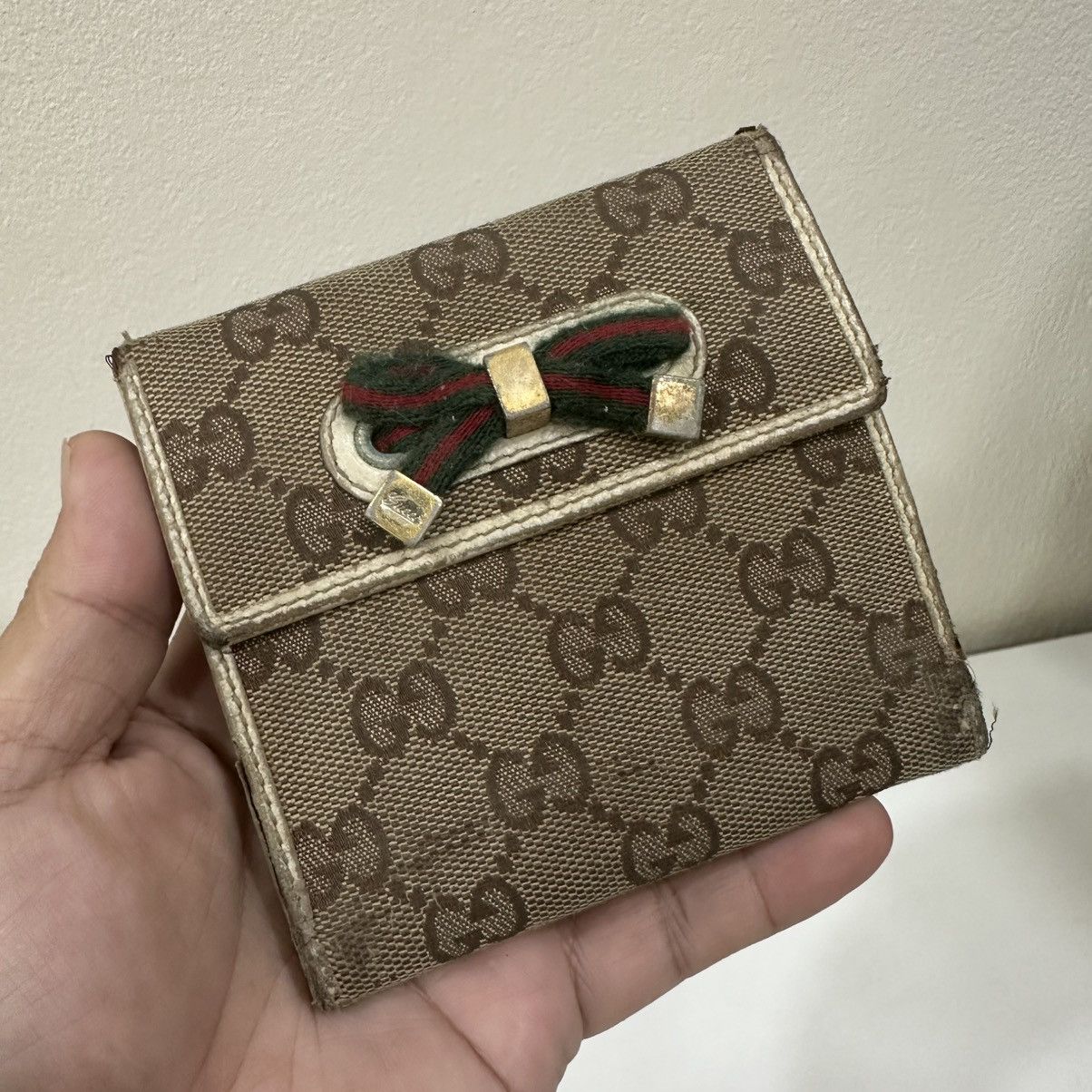 Gucci ‼️LASTDROP‼️ AUTHENTIC GUCCI GG MONOGRAM CANVAS WALLET Size ONE SIZE - 1 Thumbnail