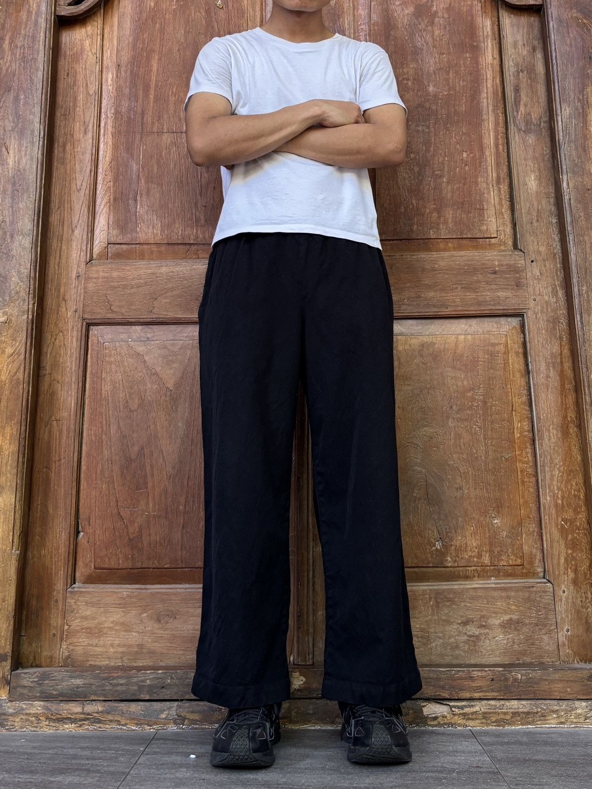 Comme des Garcons FREE TAX! Relaxed Wool Pants Size US 30 / EU 46 - 1 Thumbnail
