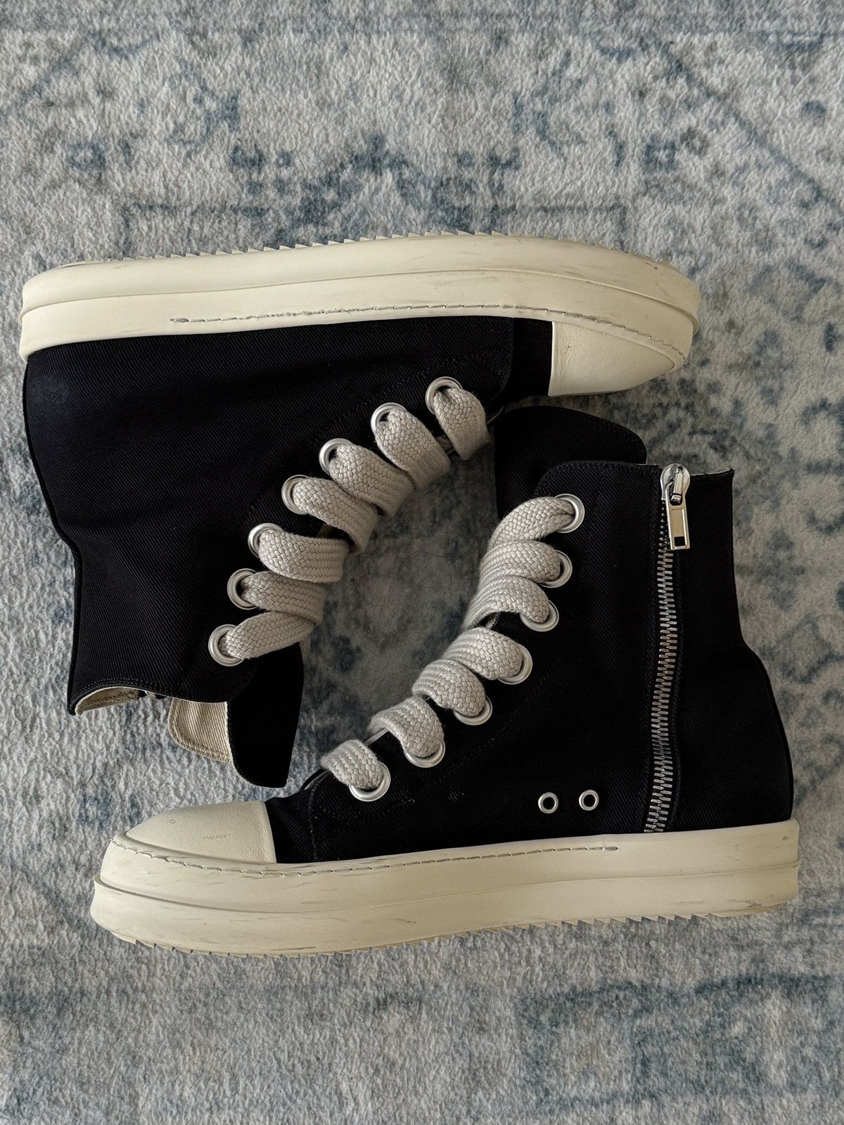 Rick Owens Drkshdw Rick Owens Jumbo Laces Size US 11 / EU 44 - 6 Thumbnail
