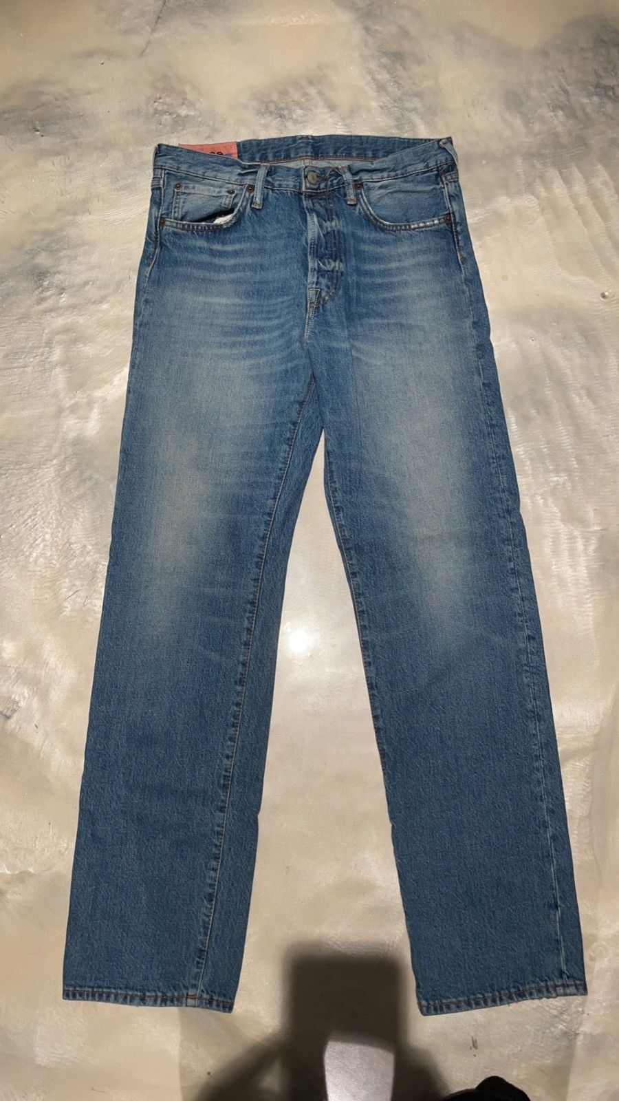 Acne Studios Acne Studios 1996 Dark Blue Trash FW18 | Grailed