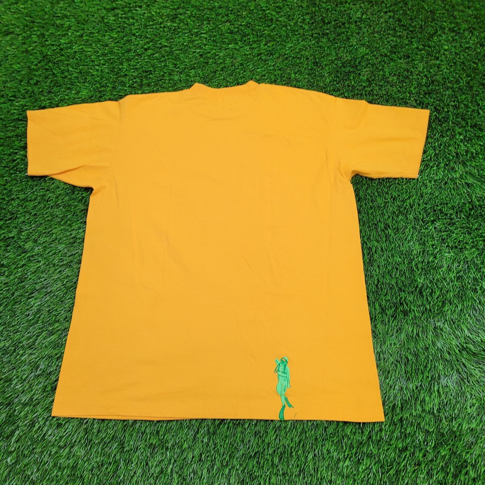 Hanes Vintage 80s Florida Parrot Shirt M/L 21x26 Yellow Size US L / EU 52-54 / 3 - 2 Thumbnail