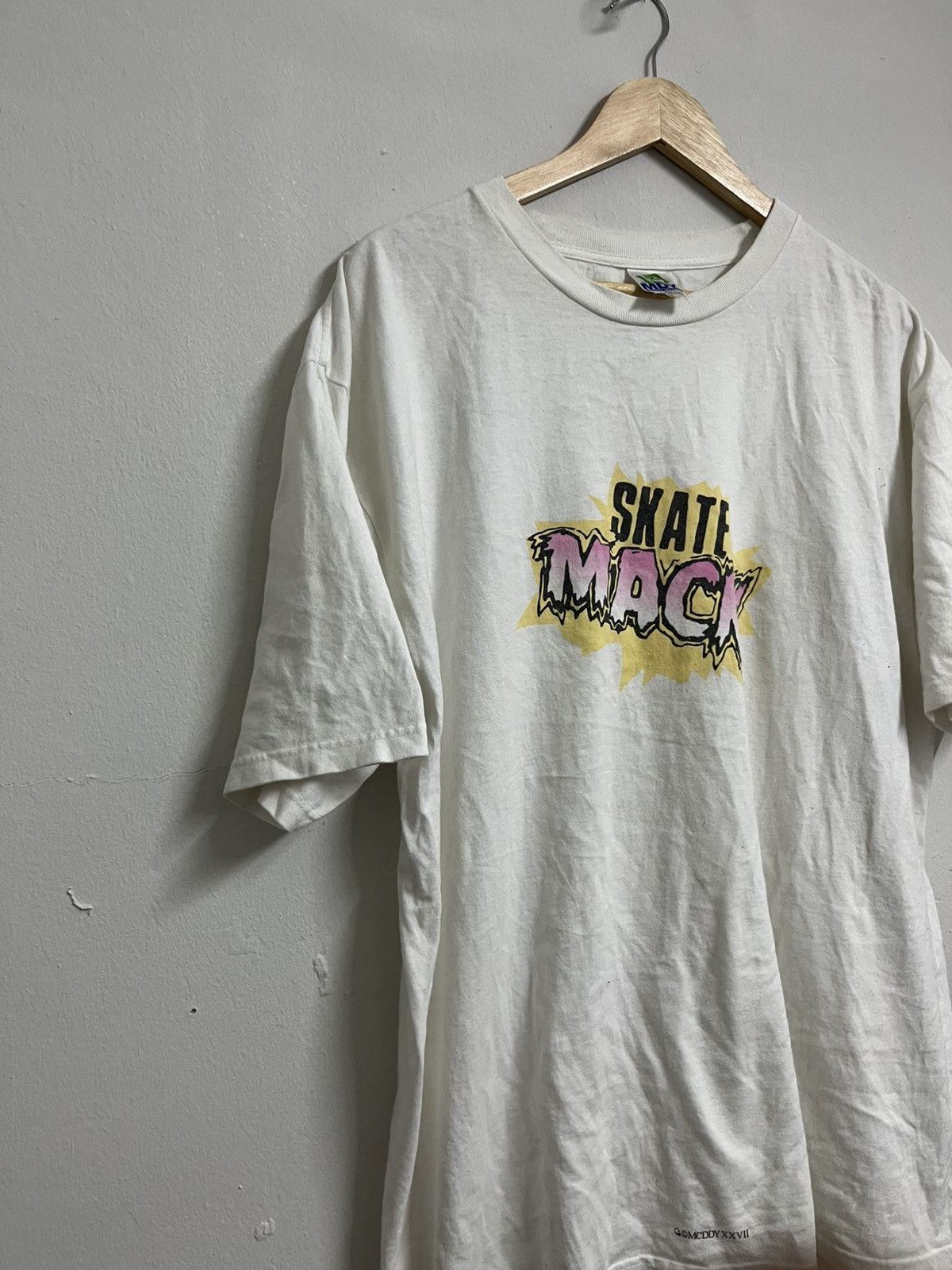Vintage 💥Mackdaddy Y2K SKATE MACK XL T Shirts Size US XL / EU 56 / 4 - 2 Thumbnail