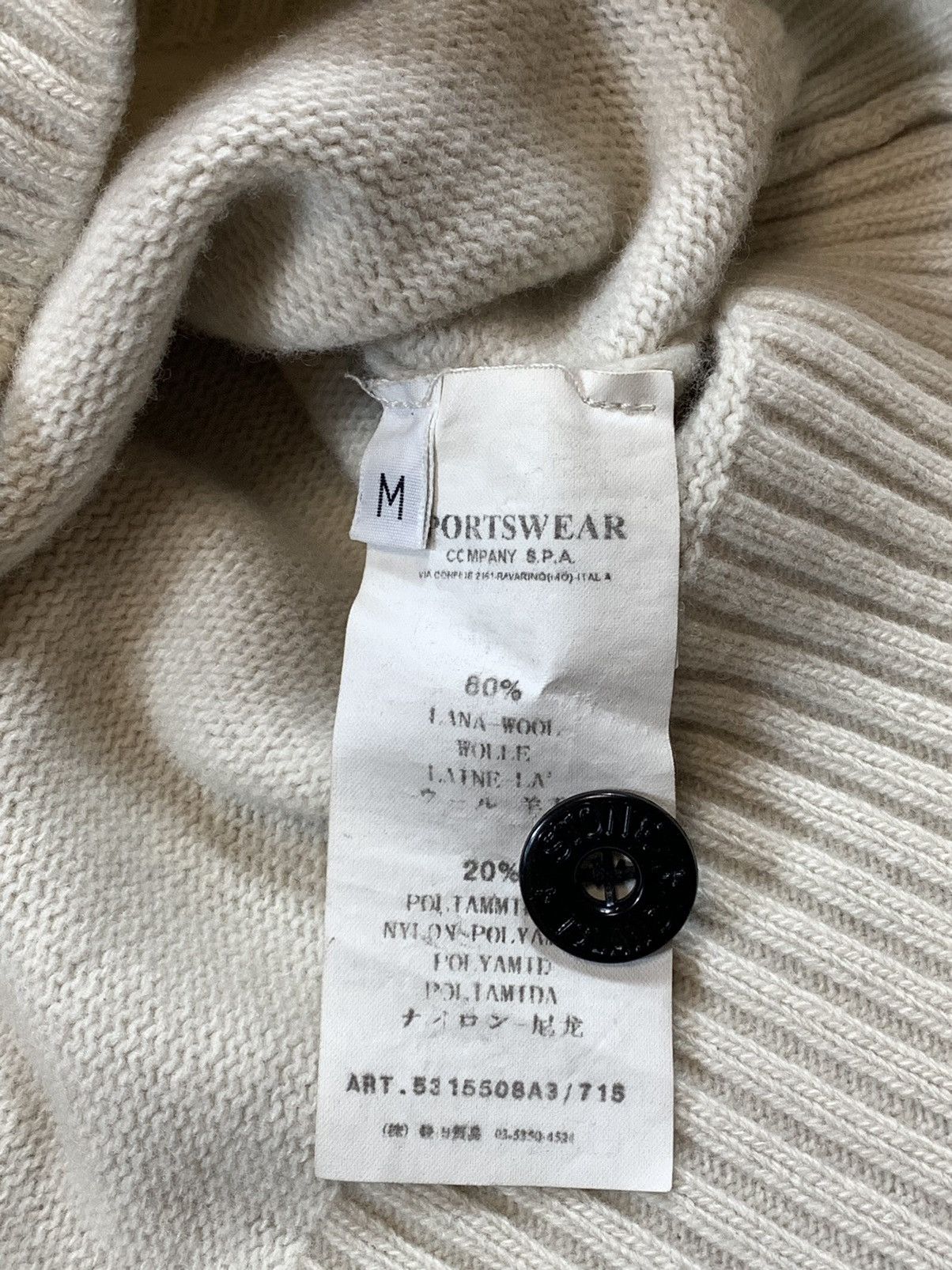 Stone Island Vintage Stone Island 1/4 sweater AW’2010 wool size M Size US M / EU 48-50 / 2 - 9 Thumbnail