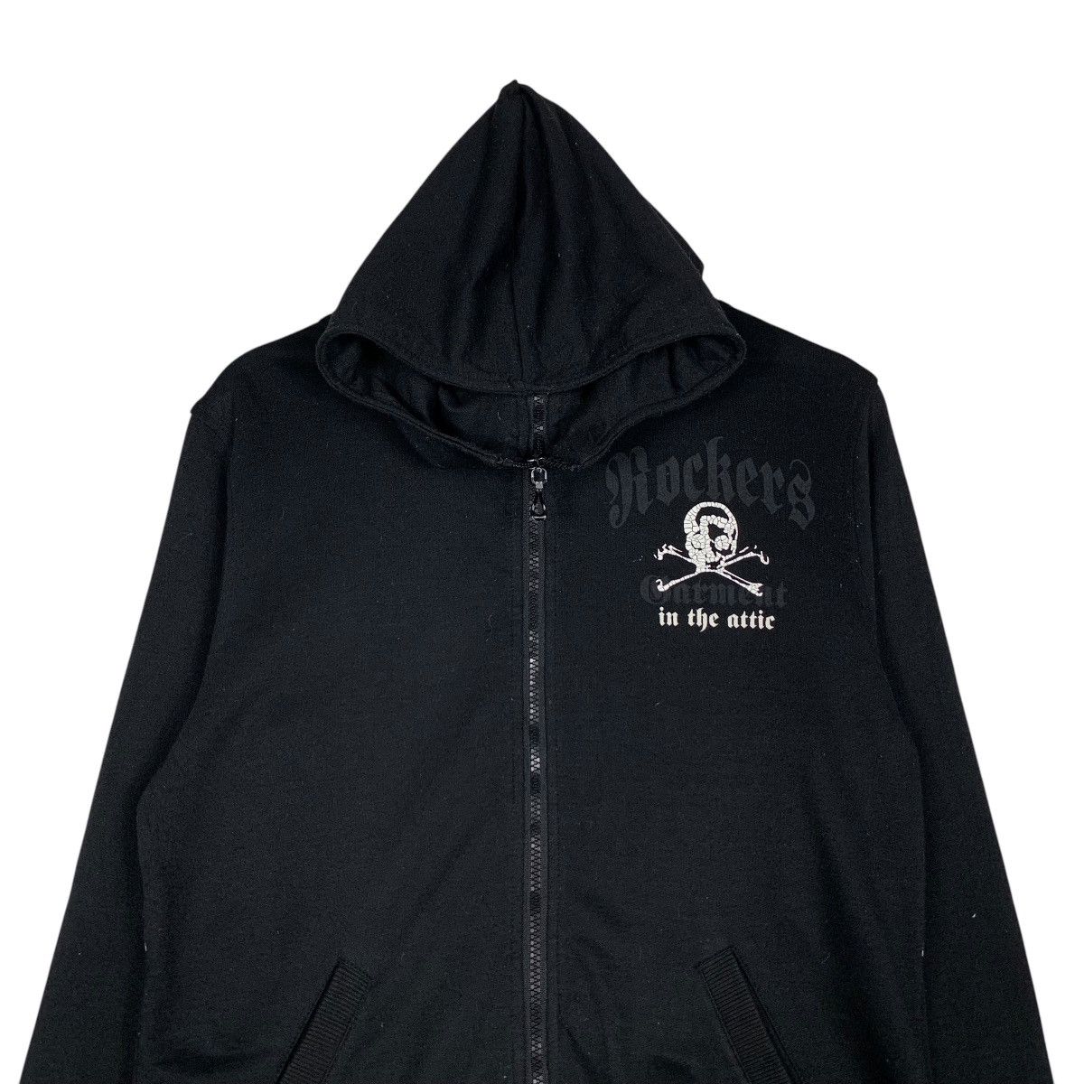 In The Attic IN THE ATTIC Rockers Garment Great Britain Hoodies #1524-C68 Size L / US 10 / IT 46 - 5 Thumbnail
