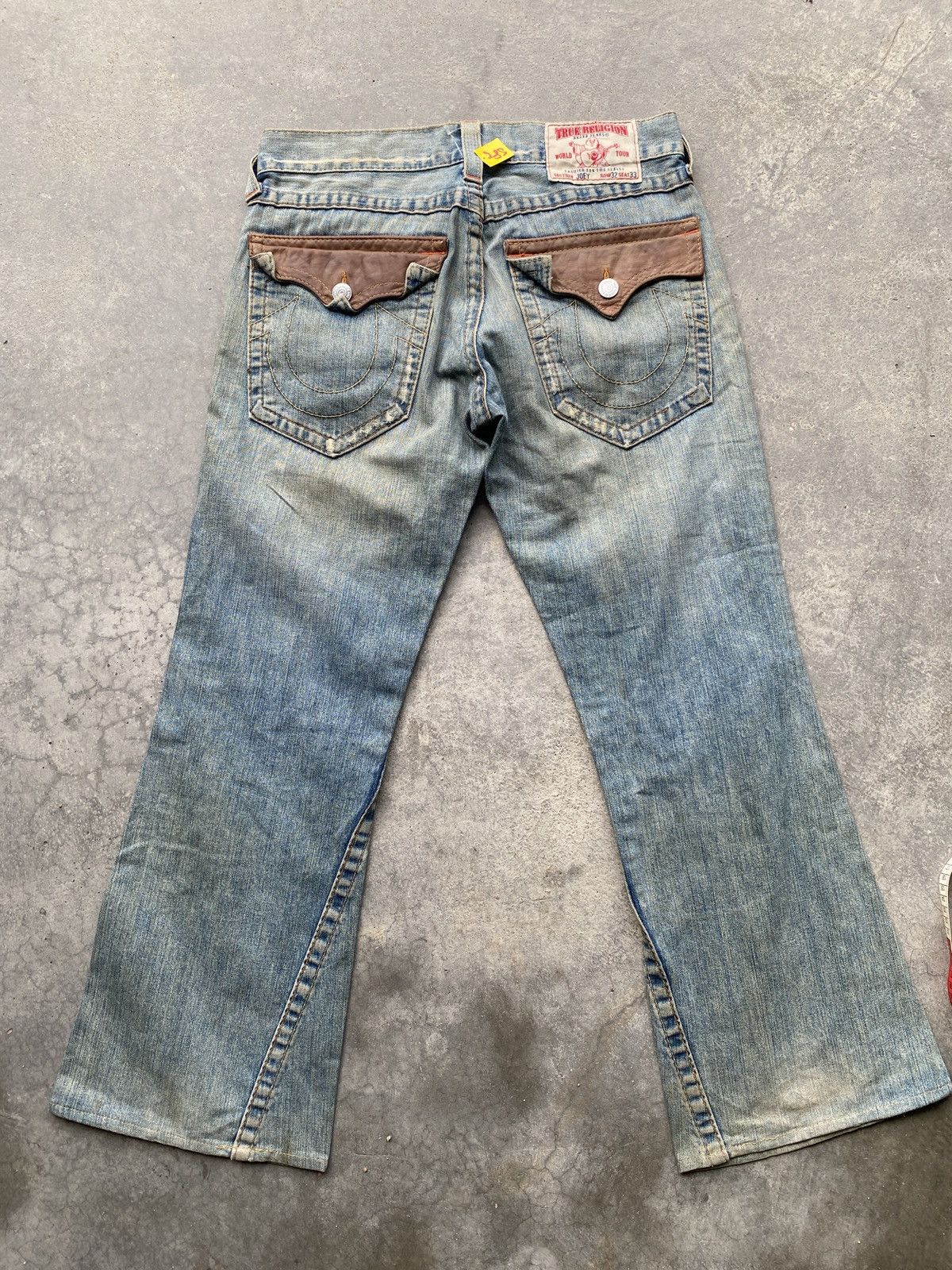 Beauty Beast × Japanese Brand × True Religion Tru religion flare denim Size US 32 / EU 48 - 10 Thumbnail