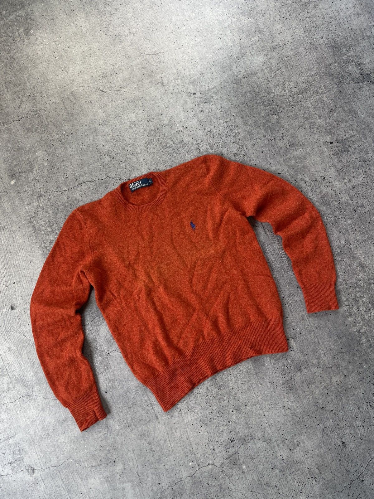 Polo Ralph Lauren × Vintage Vintage Polo Ralph Lauren Wool Sweater Brown S Size US S / EU 44-46 / 1 - 1 Thumbnail
