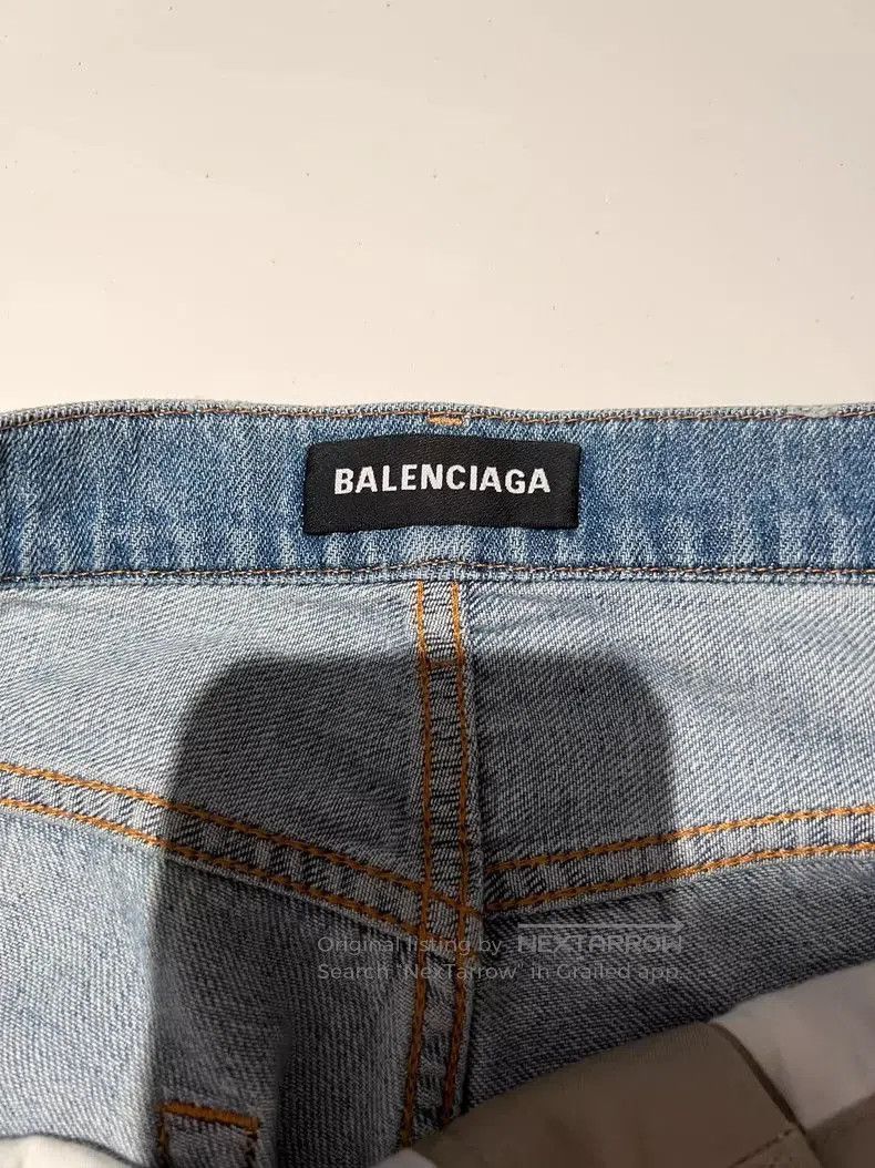 Balenciaga Balenciaga Mixed Cargo Jeans Pants. Size US 32 / EU 48 - 8 Thumbnail