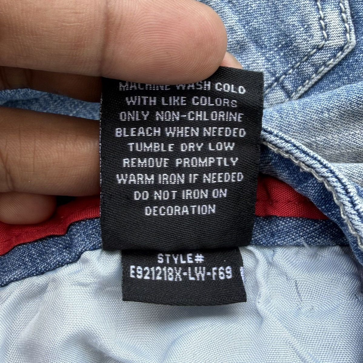 Japanese Brand ENCRYPTED Denim Slim Ripped Stretchable DISTRESSED SLIM-FIT Size US 42 / EU 58 - 14 Thumbnail