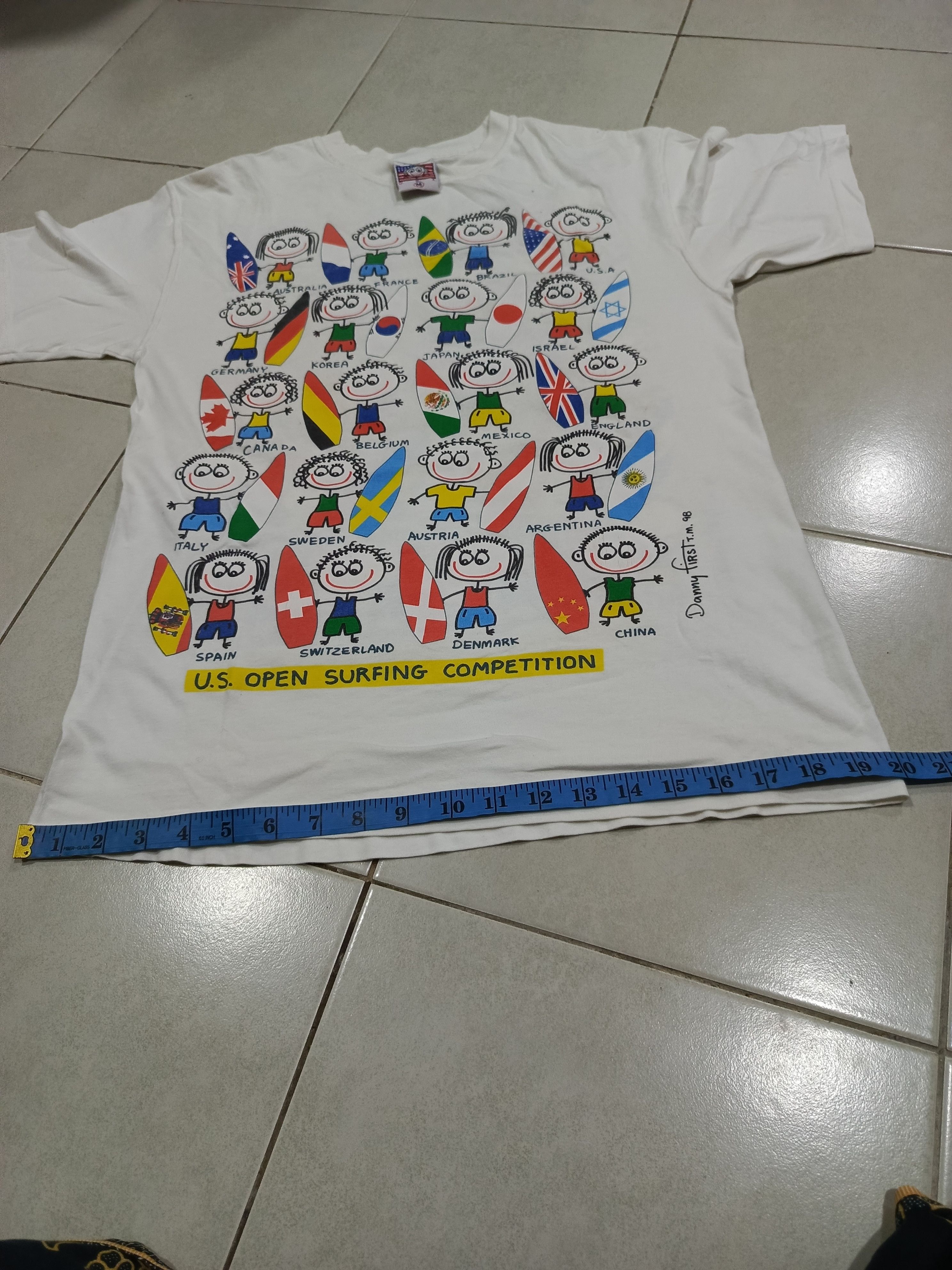 Vintage Vintage Full Print Danny First Parady US Open Surfing Size US M / EU 48-50 / 2 - 10 Thumbnail