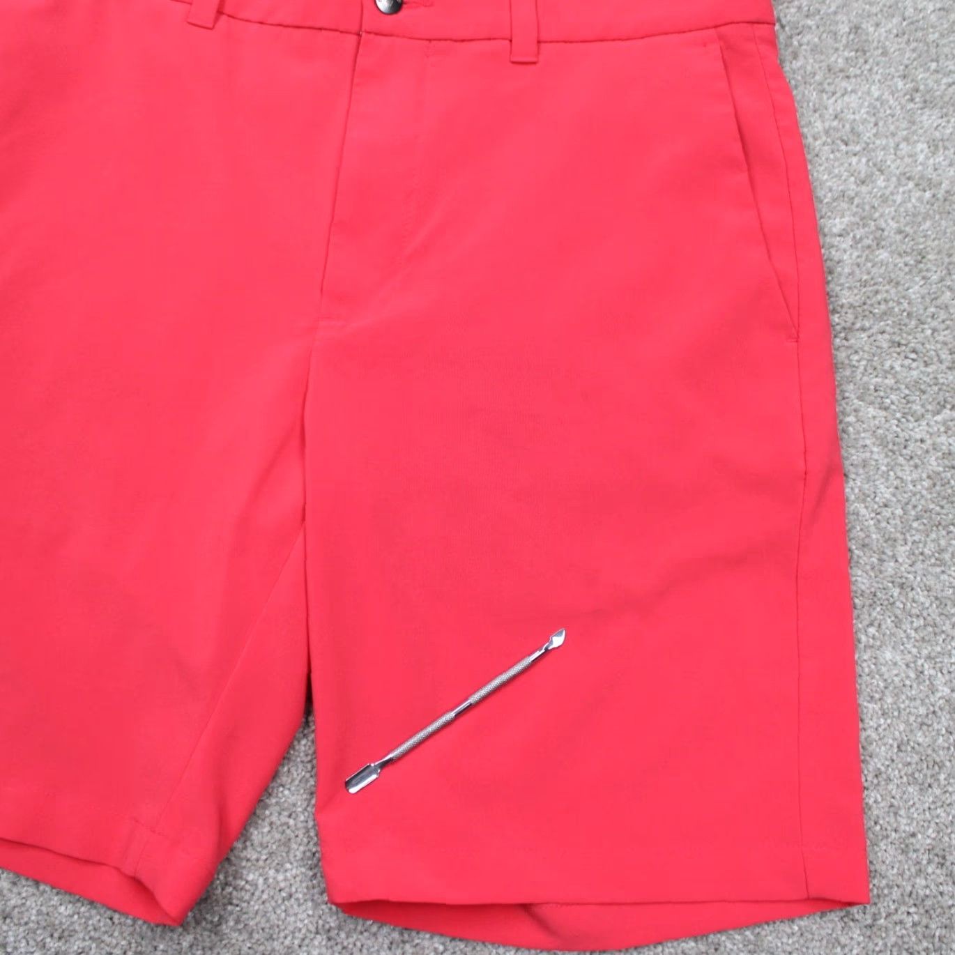 Callaway Callaway Golf Shorts Mens 32 Pink Polyester Stretch Flat Front w/ 9" inseam Size US 32 / EU 48 - 5 Thumbnail