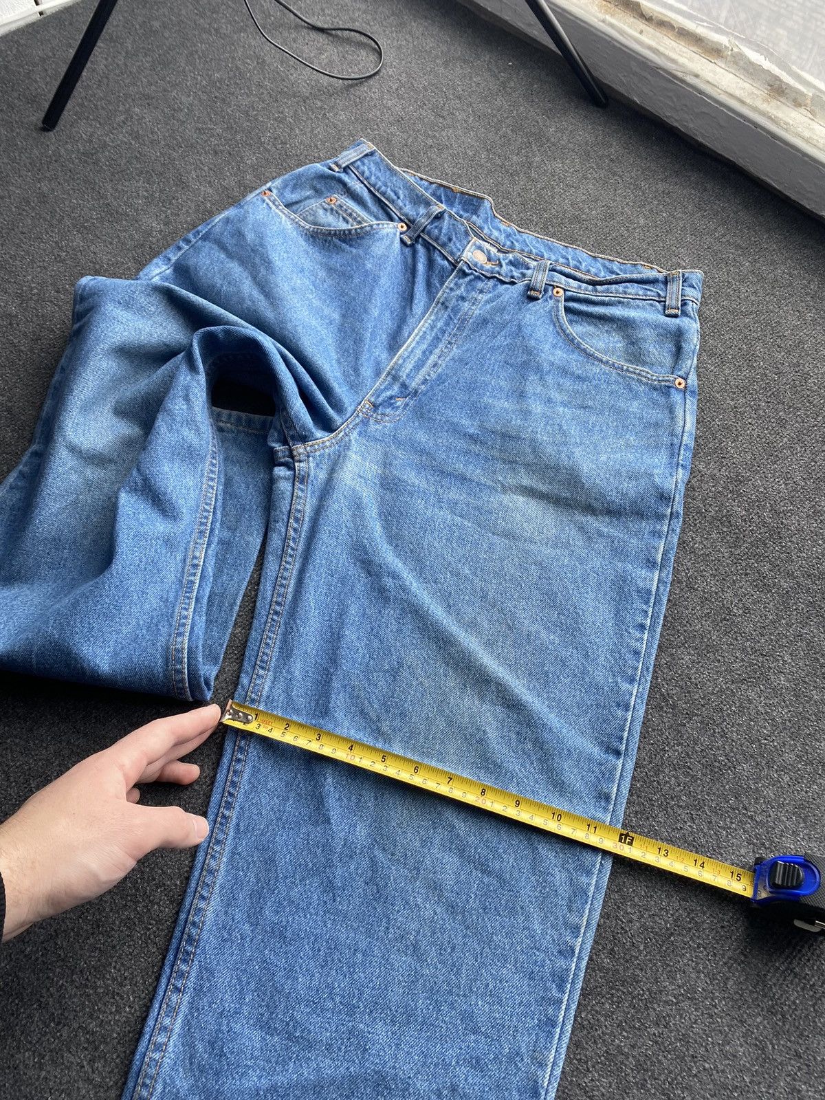 Levi's 🔥Levis 634 Canada vintage blue men jeans relaxed fit Size US 36 / EU 52 - 13 Thumbnail