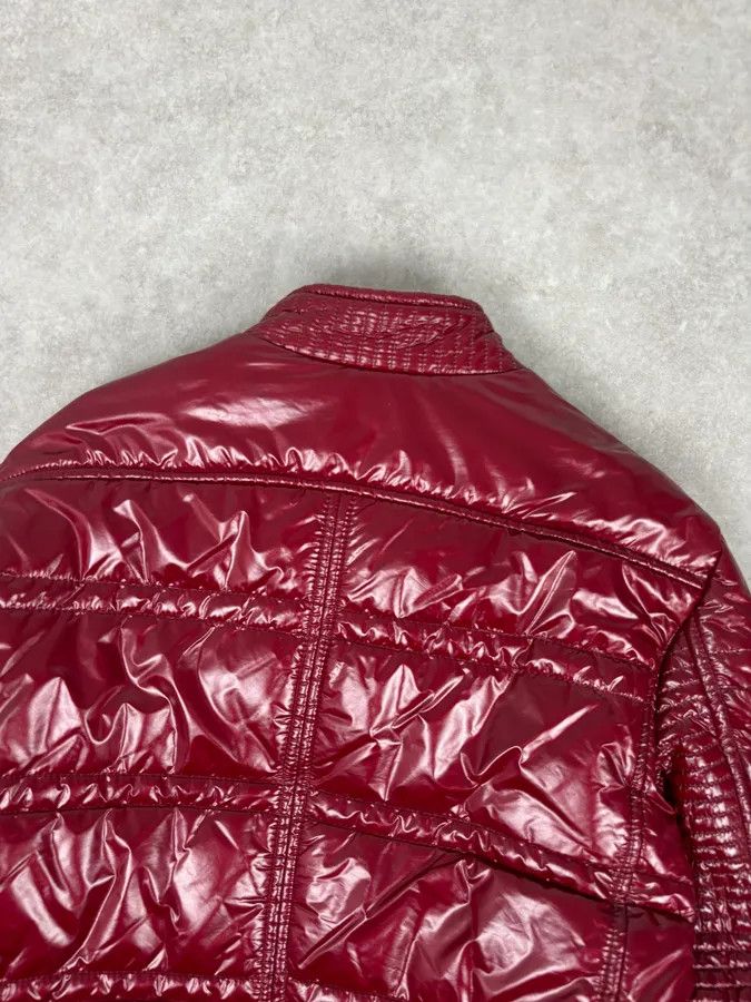 Daniele Alessandrini Daniele Alessandrini Bordeaux Nylon Quilted Jacket Size US S / EU 44-46 / 1 - 6 Thumbnail
