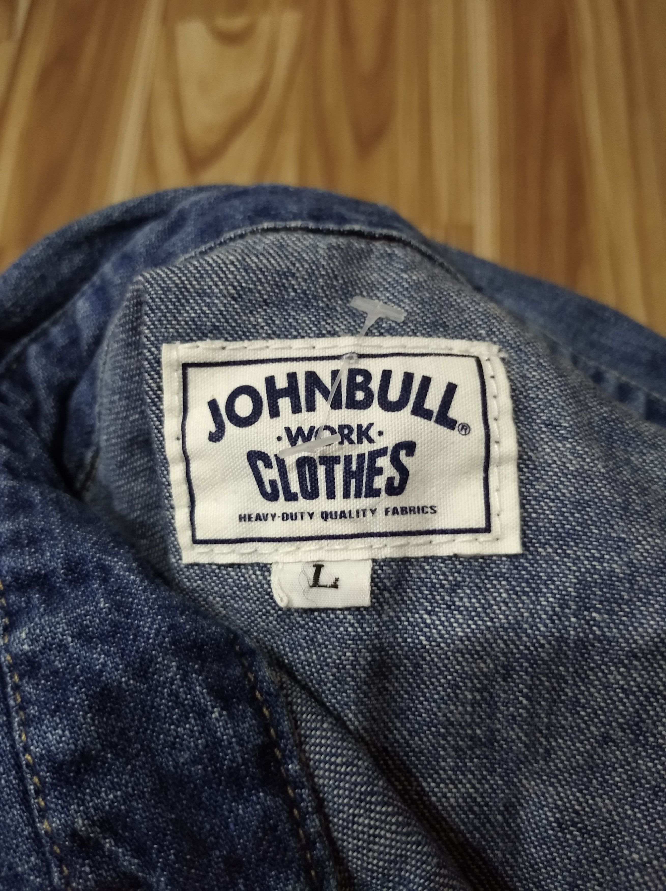Japanese Brand × Johnbull Johnbull vintage denim shirt Size US L / EU 52-54 / 3 - 4 Thumbnail
