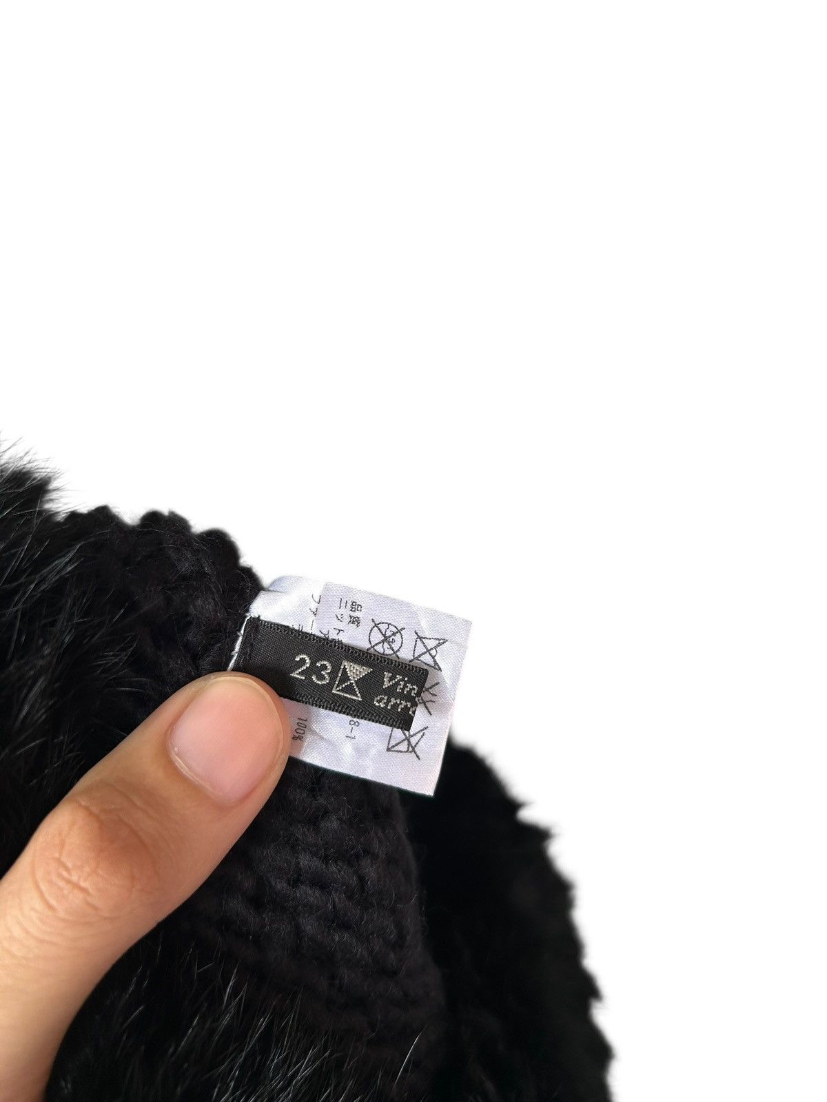 Japanese Brand Mohawk Japanese Punk Bondage Fur Hairy Beanie Hats Size ONE SIZE - 5 Thumbnail